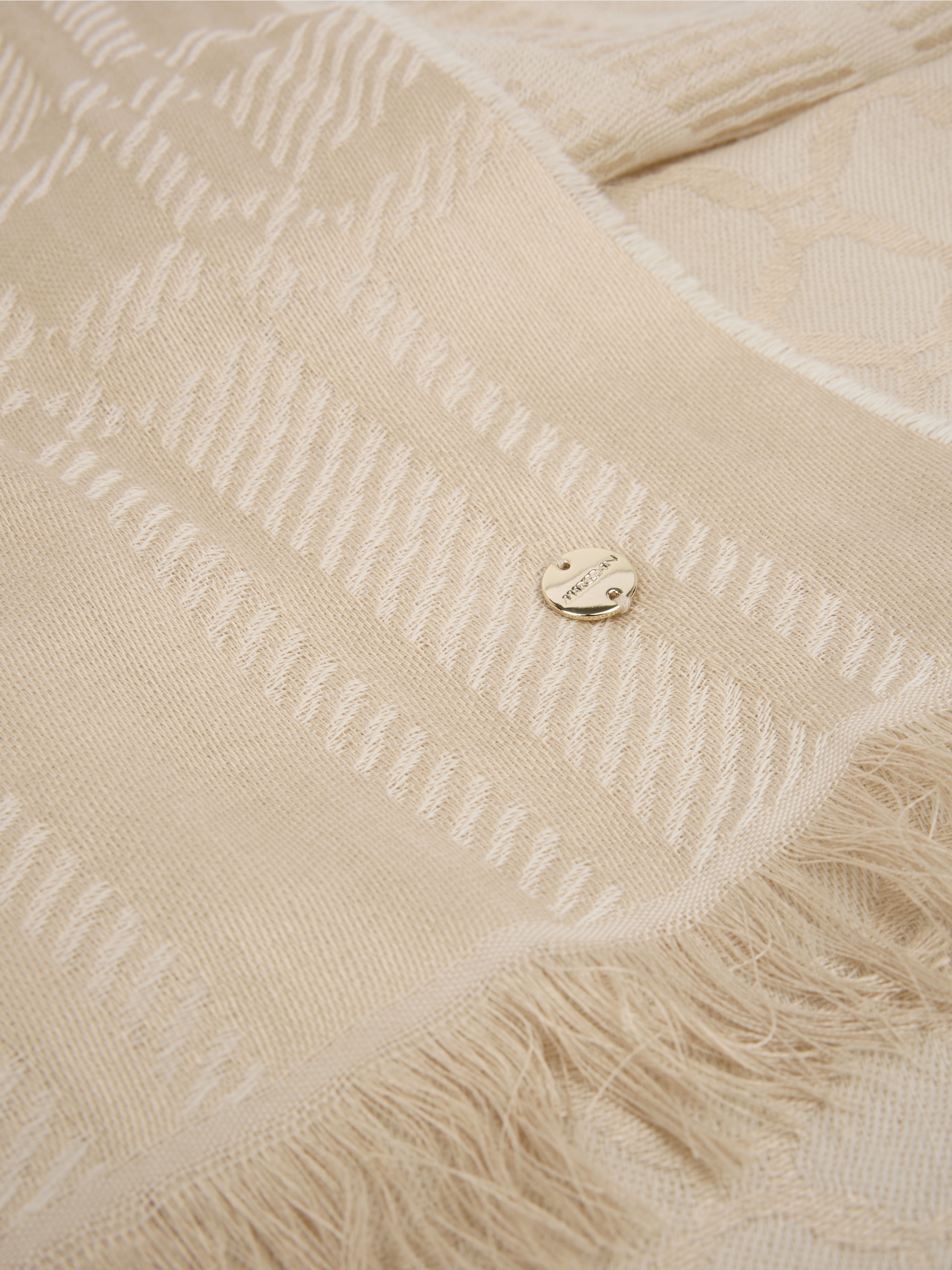 Scarf in a blend of silk and new wool