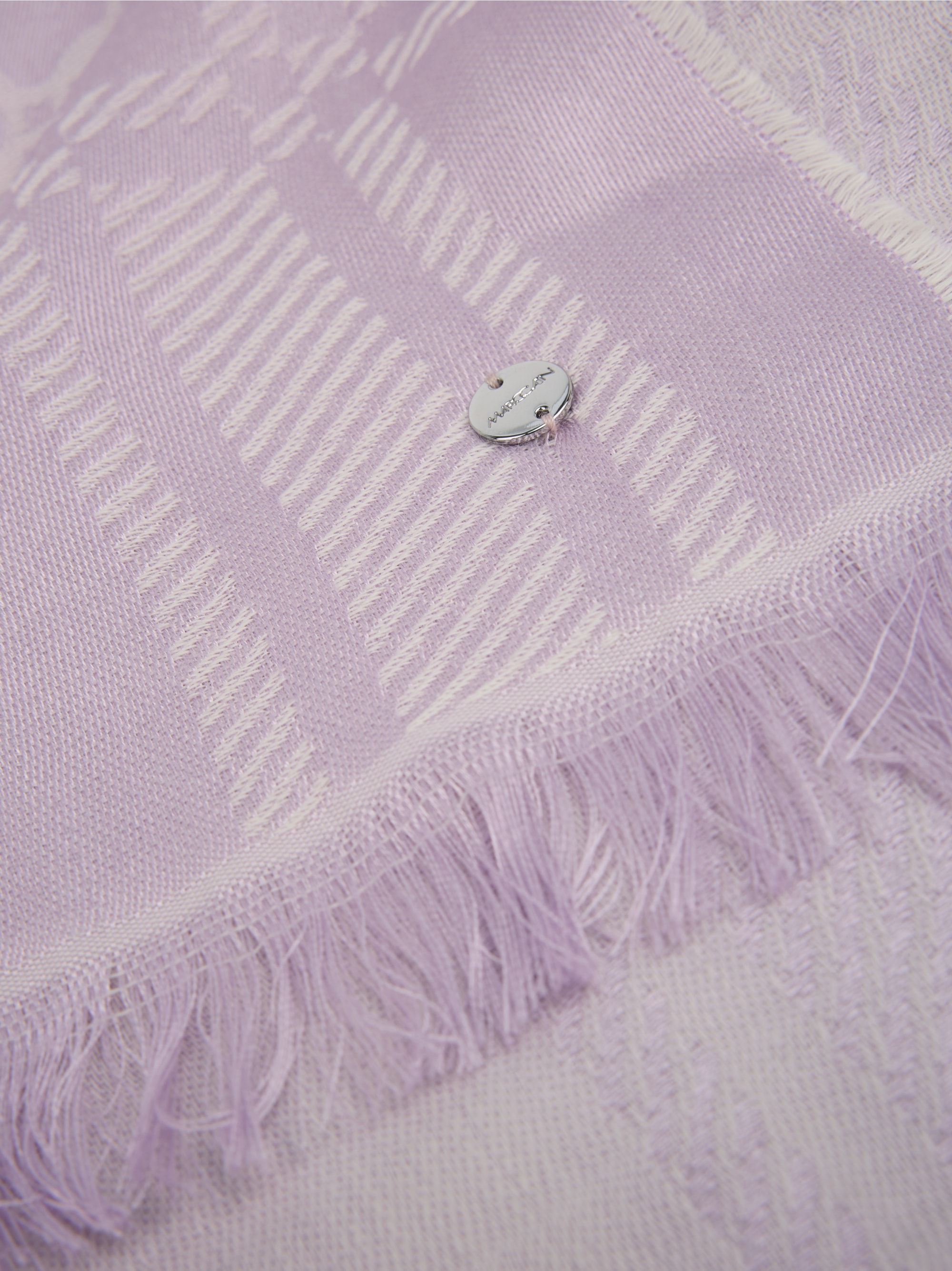 Scarf in a blend of silk and new wool