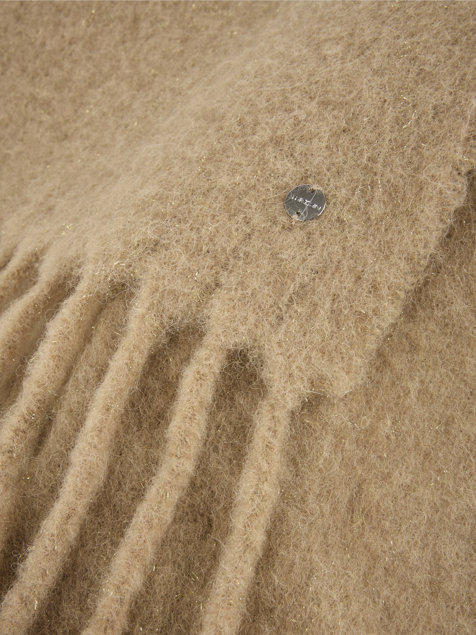 Alpaca wool blend scarf