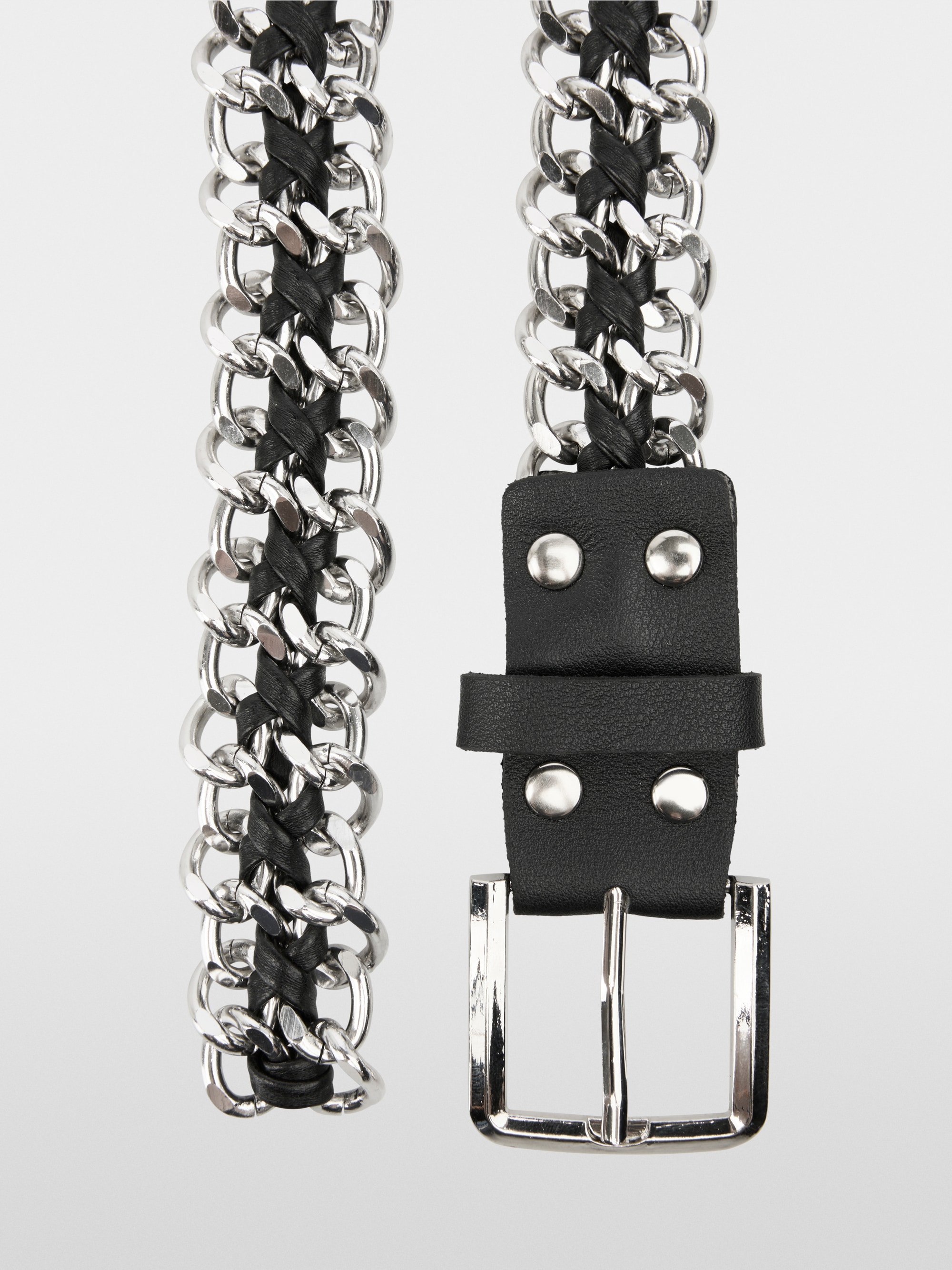 Ceinture à chaîne tressée avec boucle