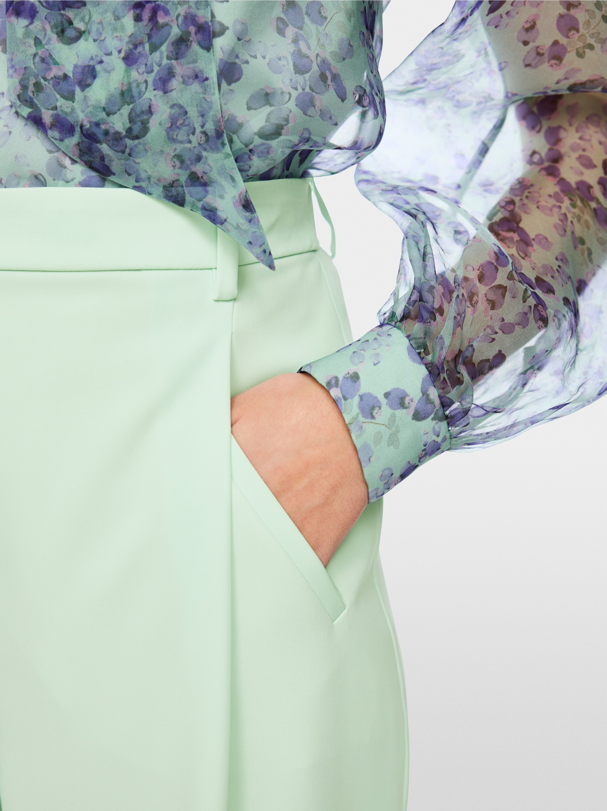 Wels wide-fit trousers