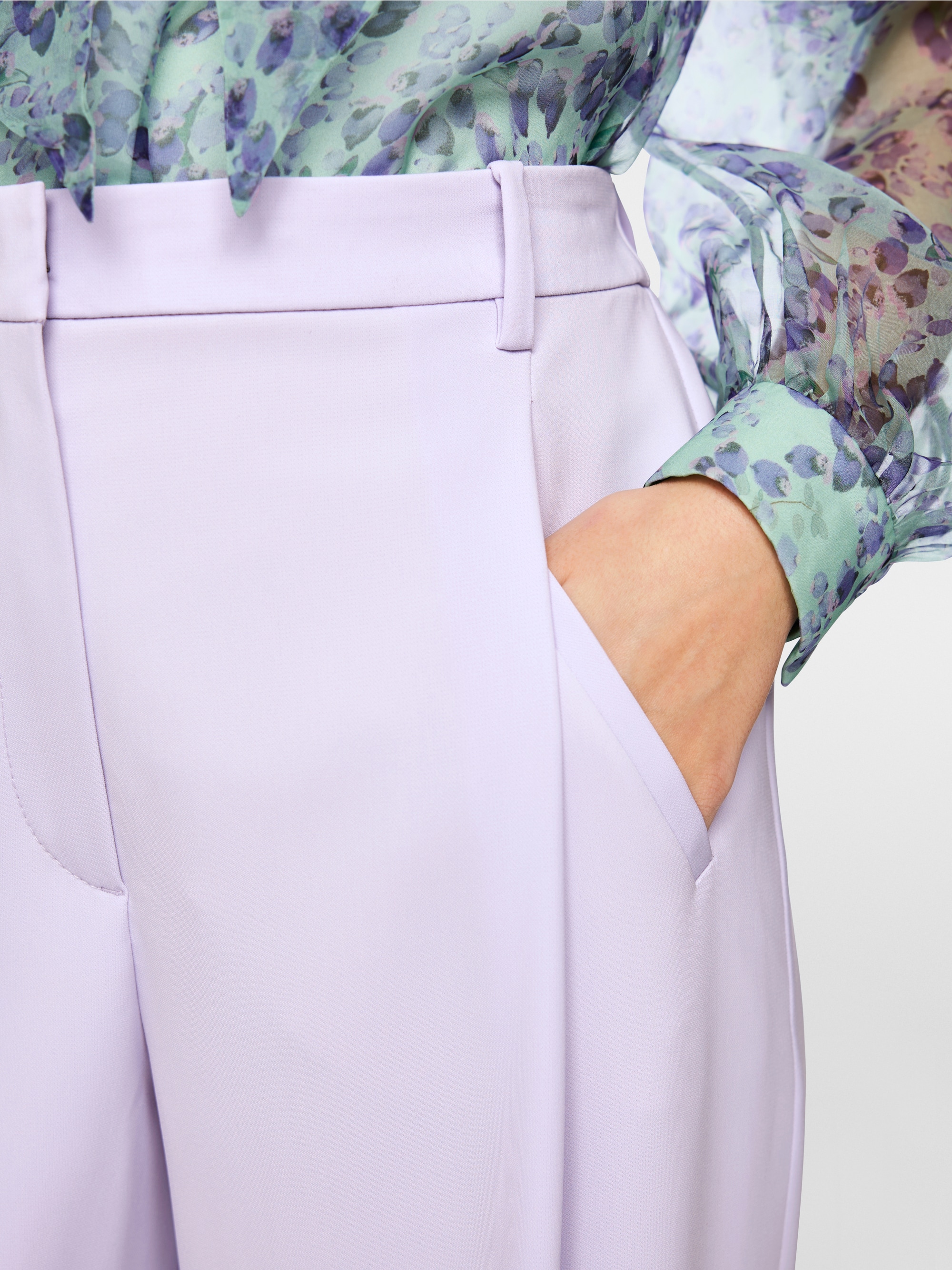 Wels wide-fit trousers