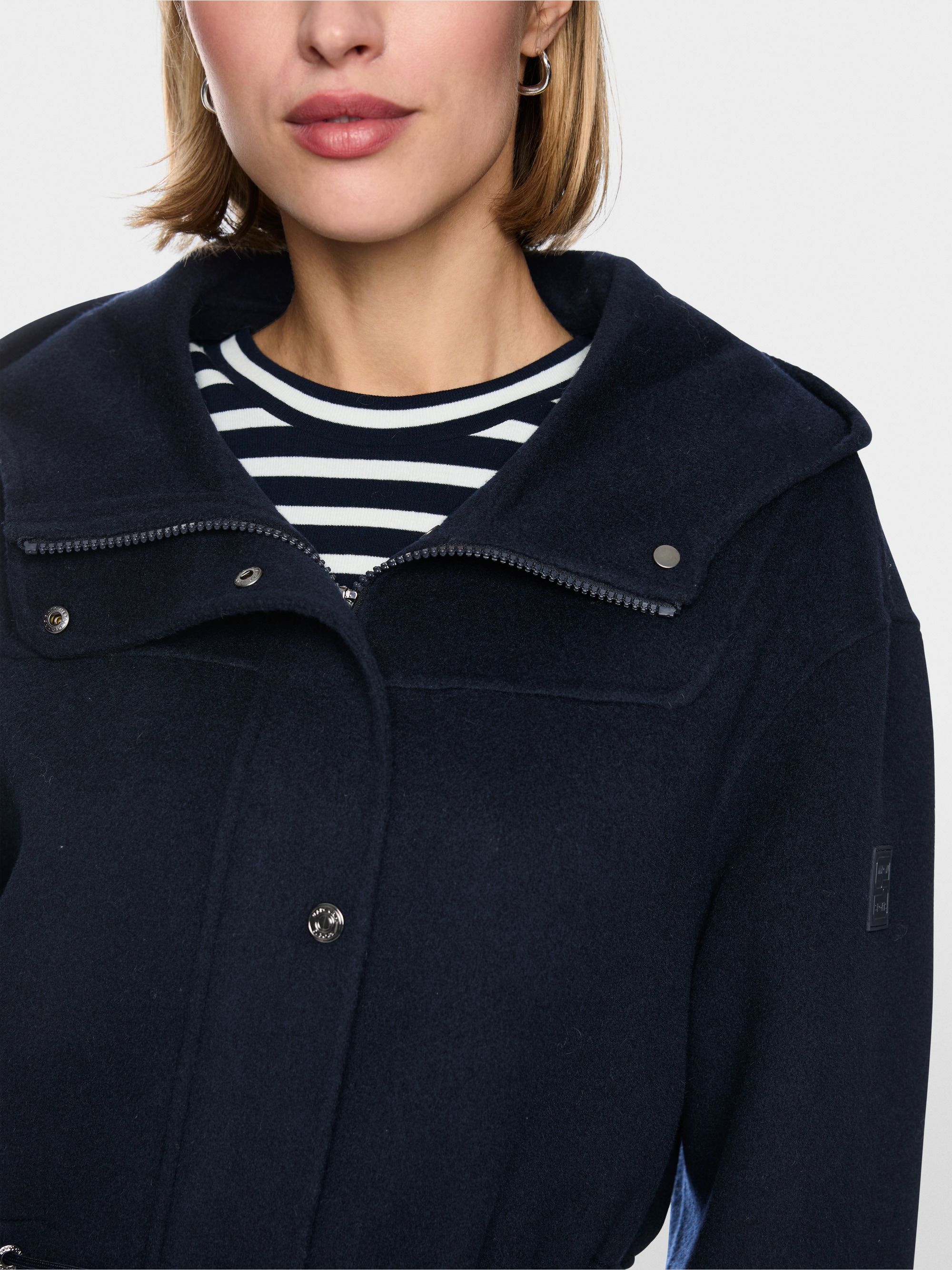 Outdoor jacket made of wool