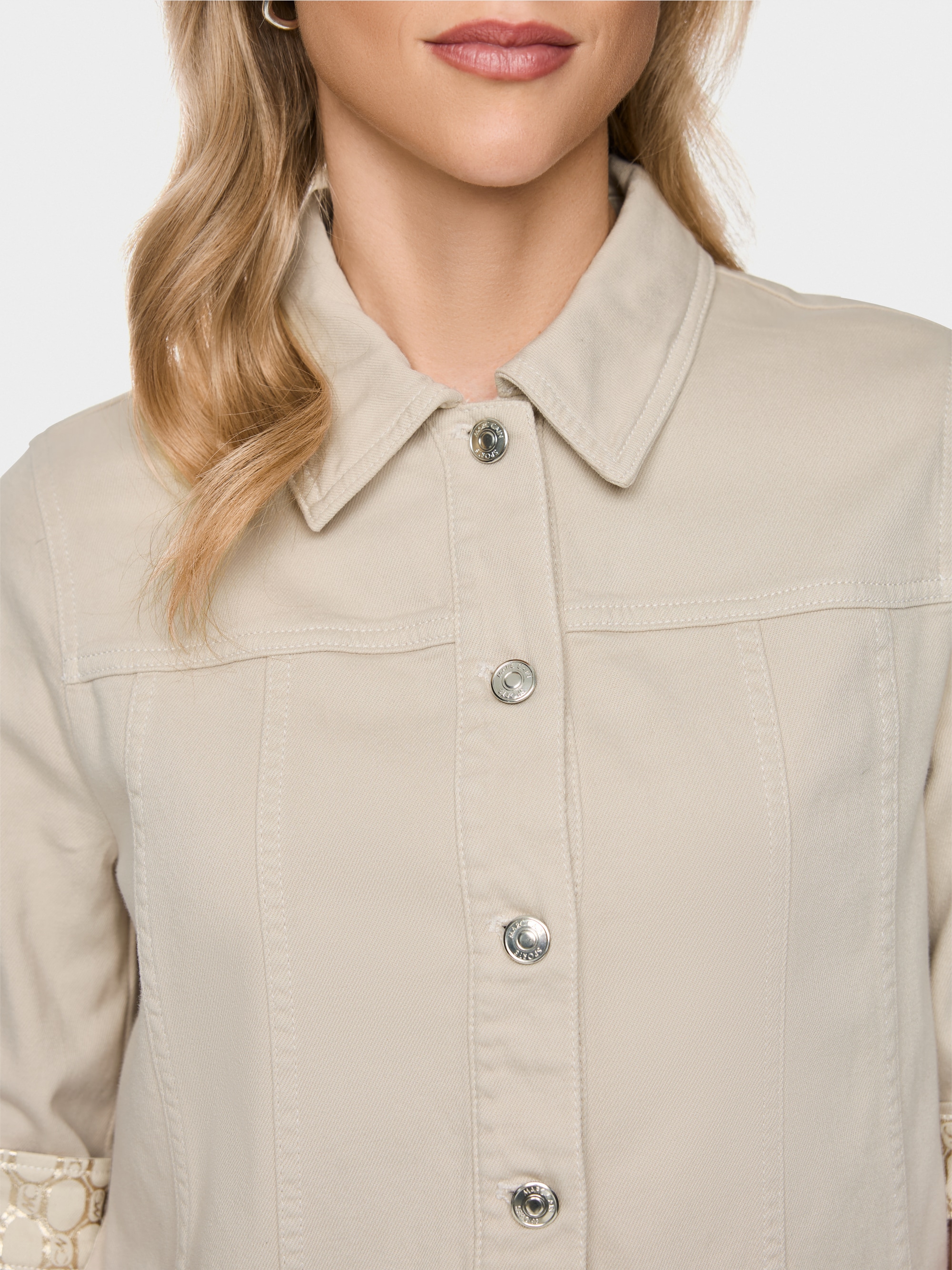 Robe courte en denim