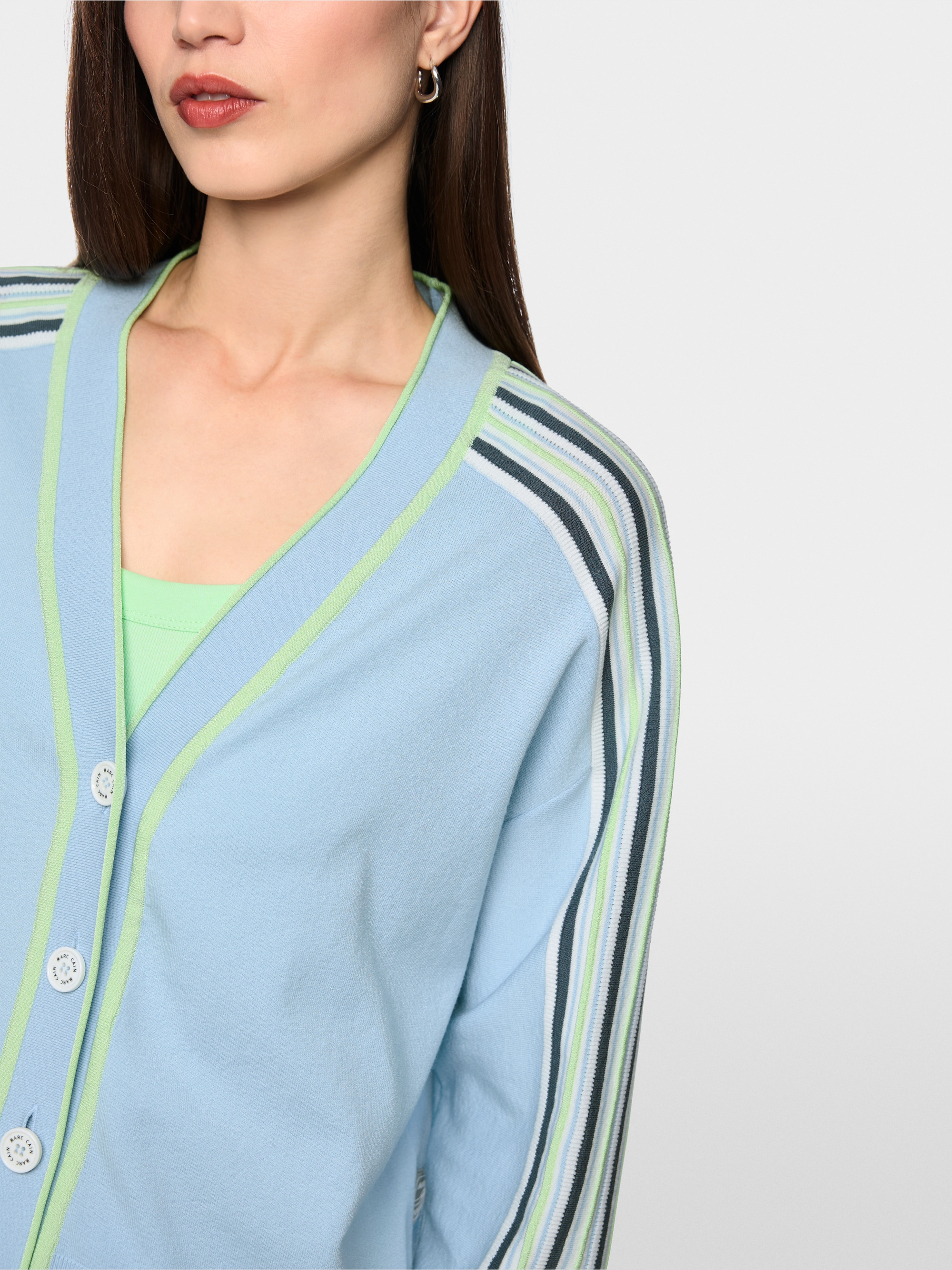 ‘Knitted in Germany’ cardigan