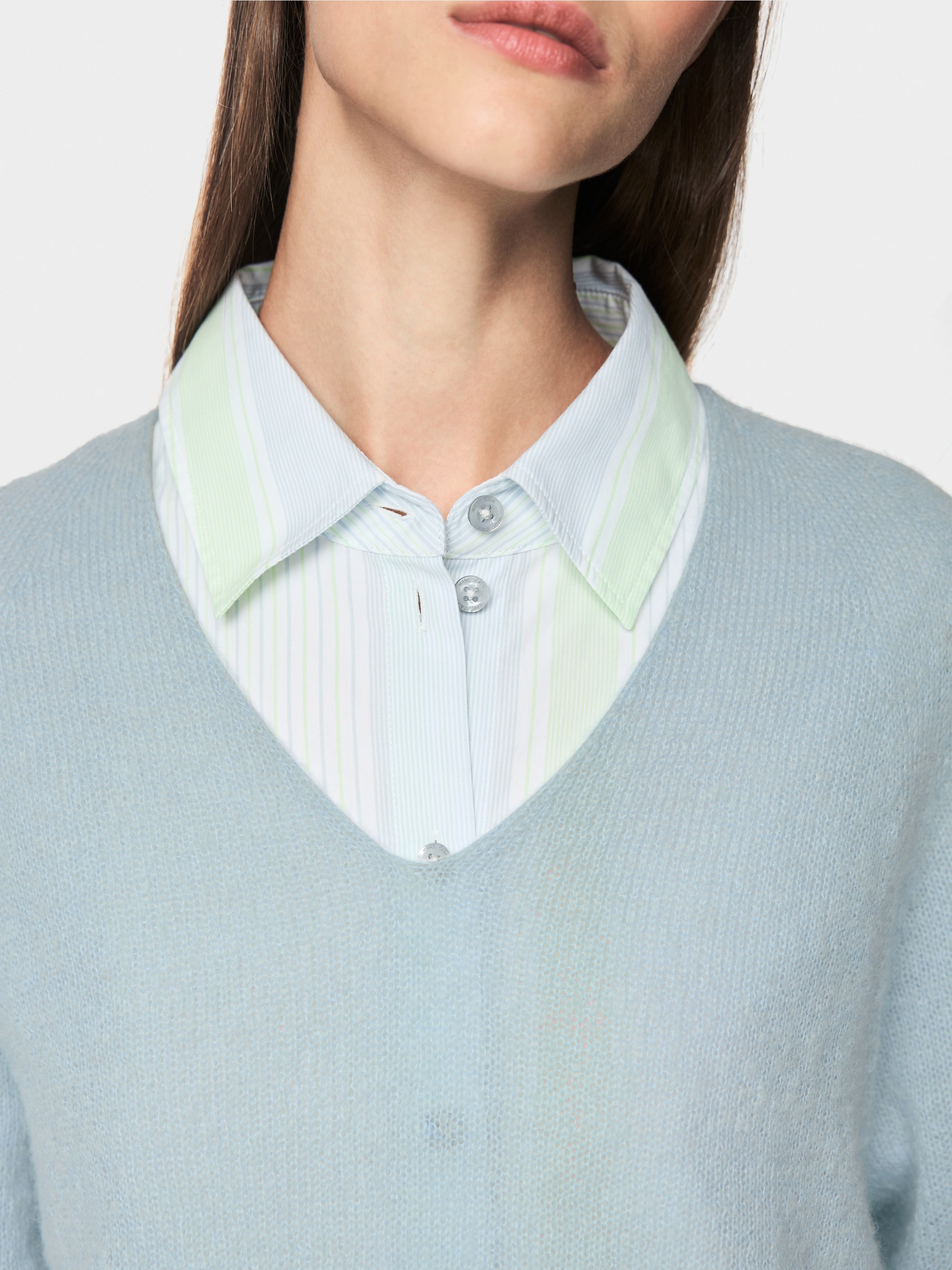 ‘Knitted in Germany’ shortsleeve jumper