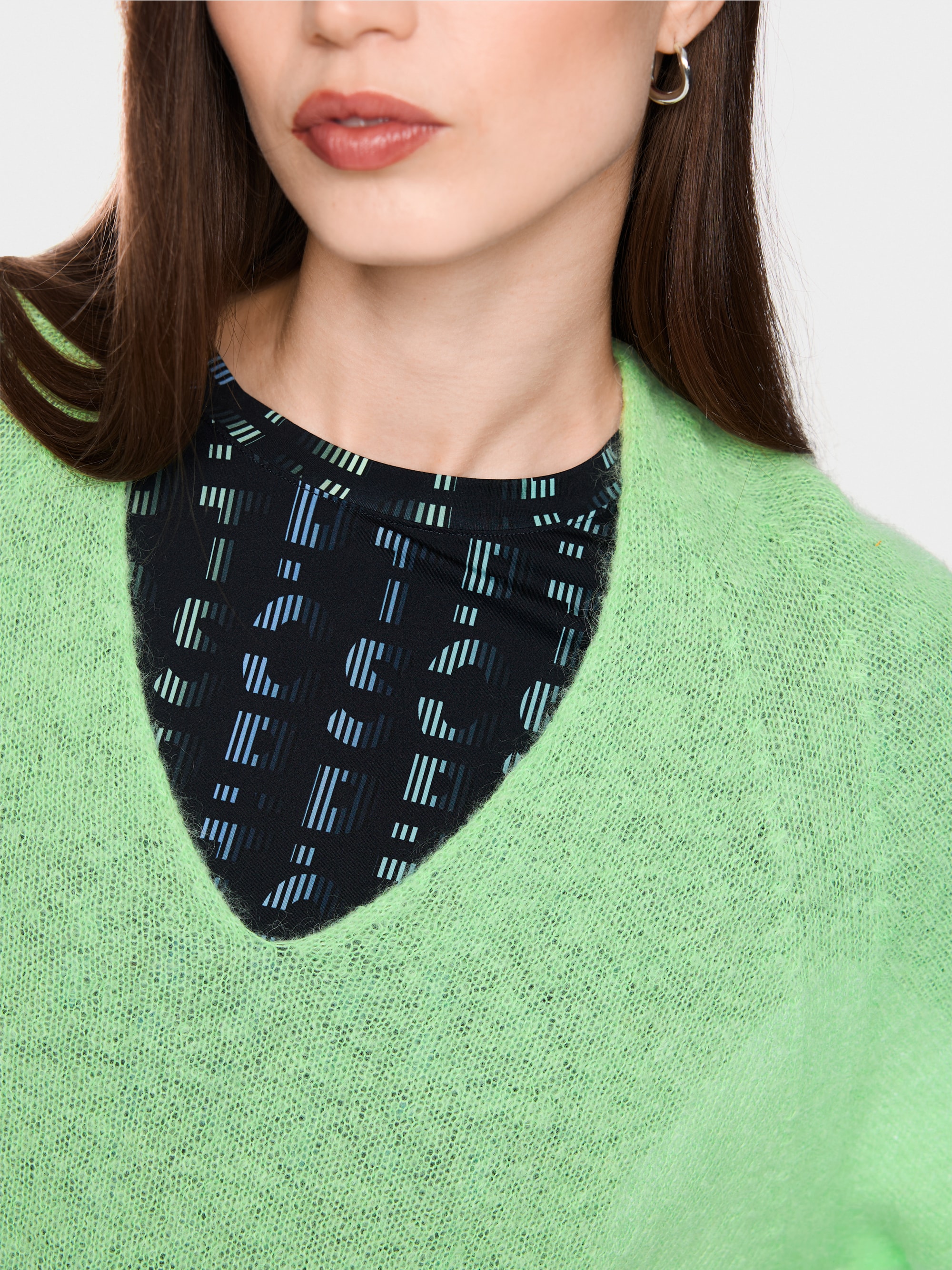 ‘Knitted in Germany’ shortsleeve jumper