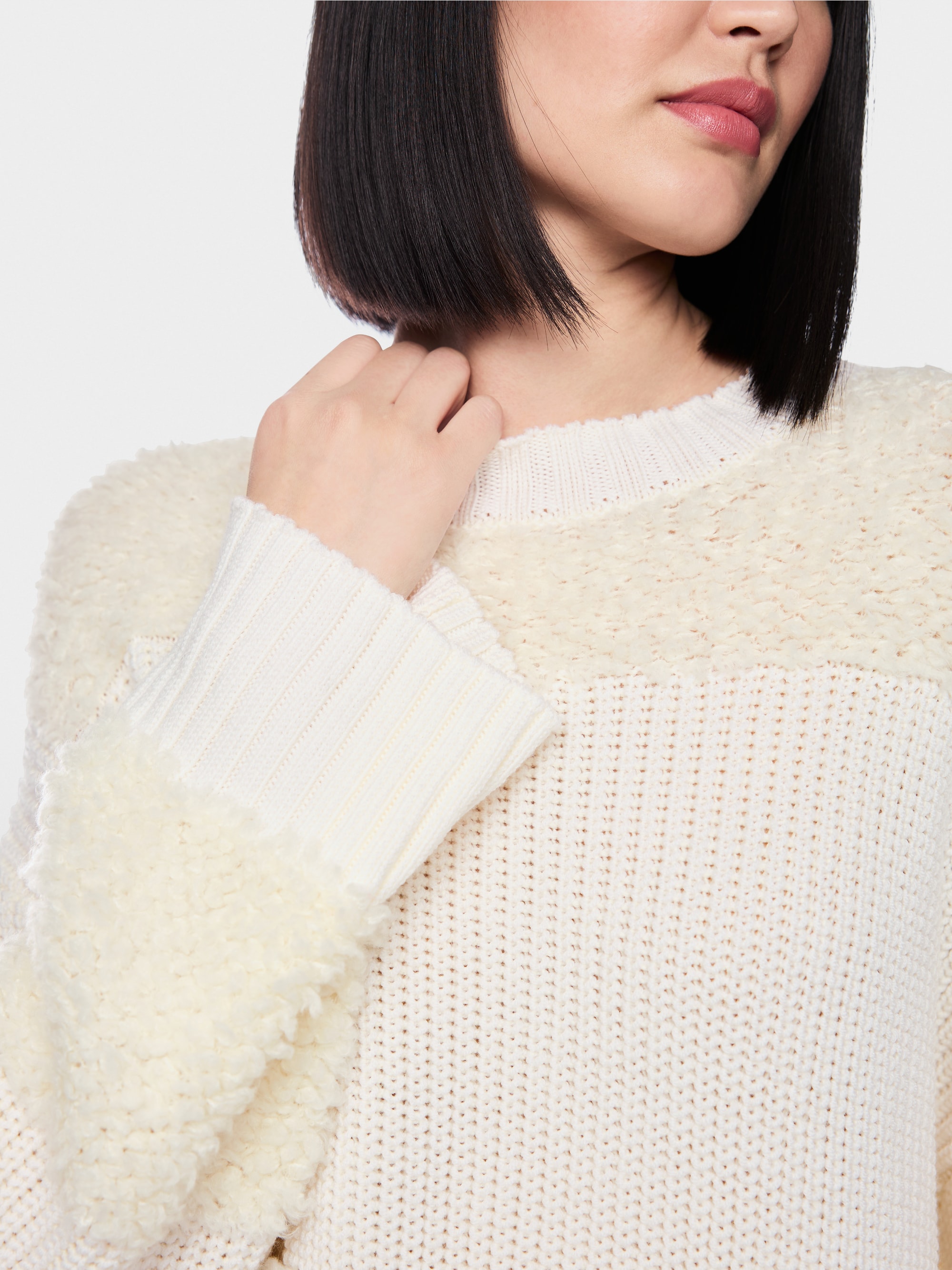 ‘Knitted in Germany’ wool blend jumper