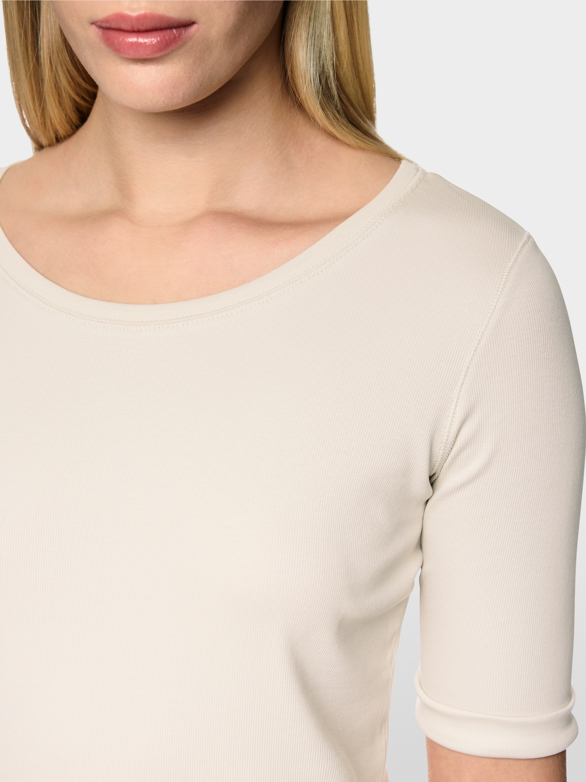 Stretch cotton shirt