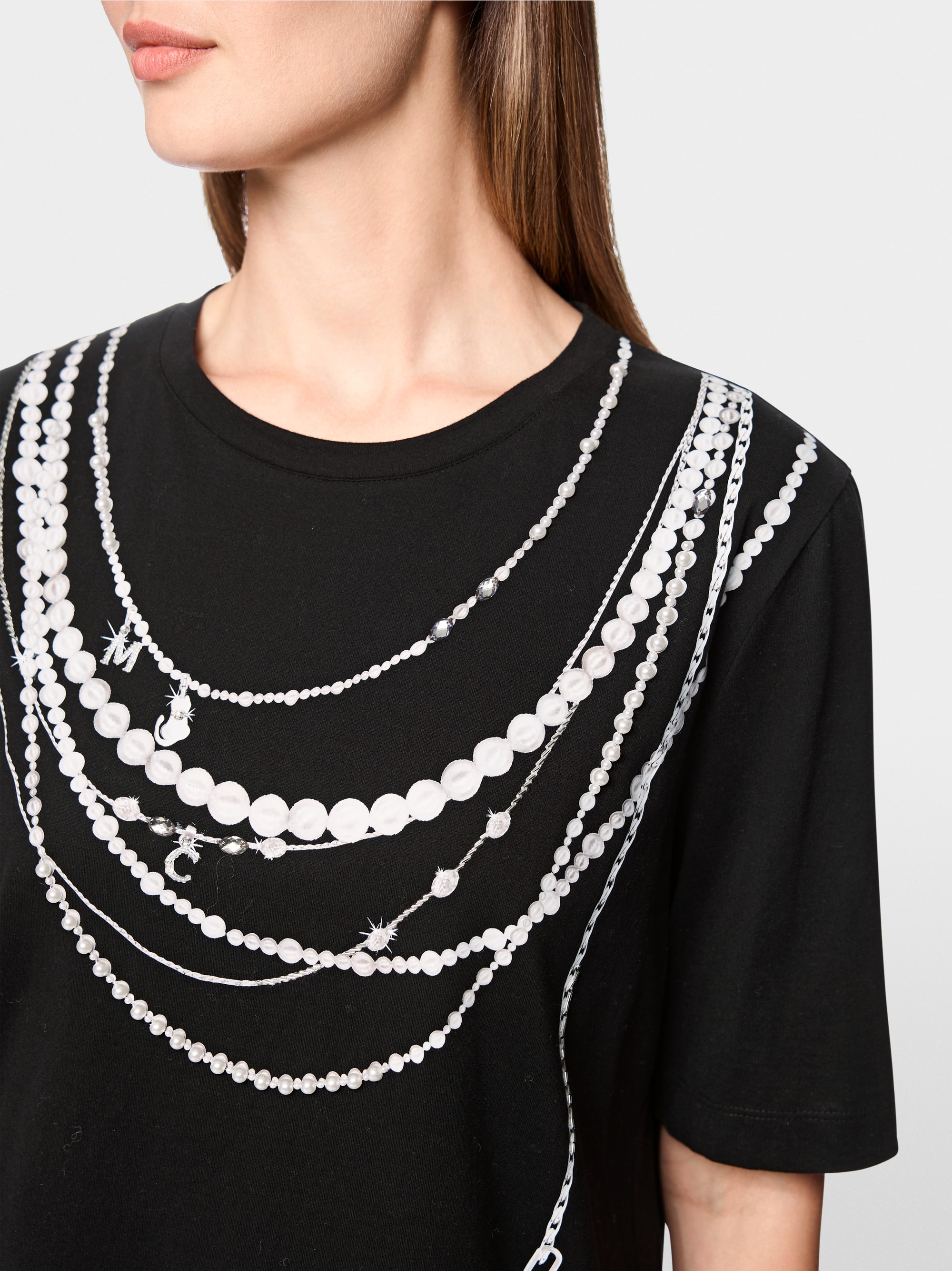 Cotton T-shirt with print