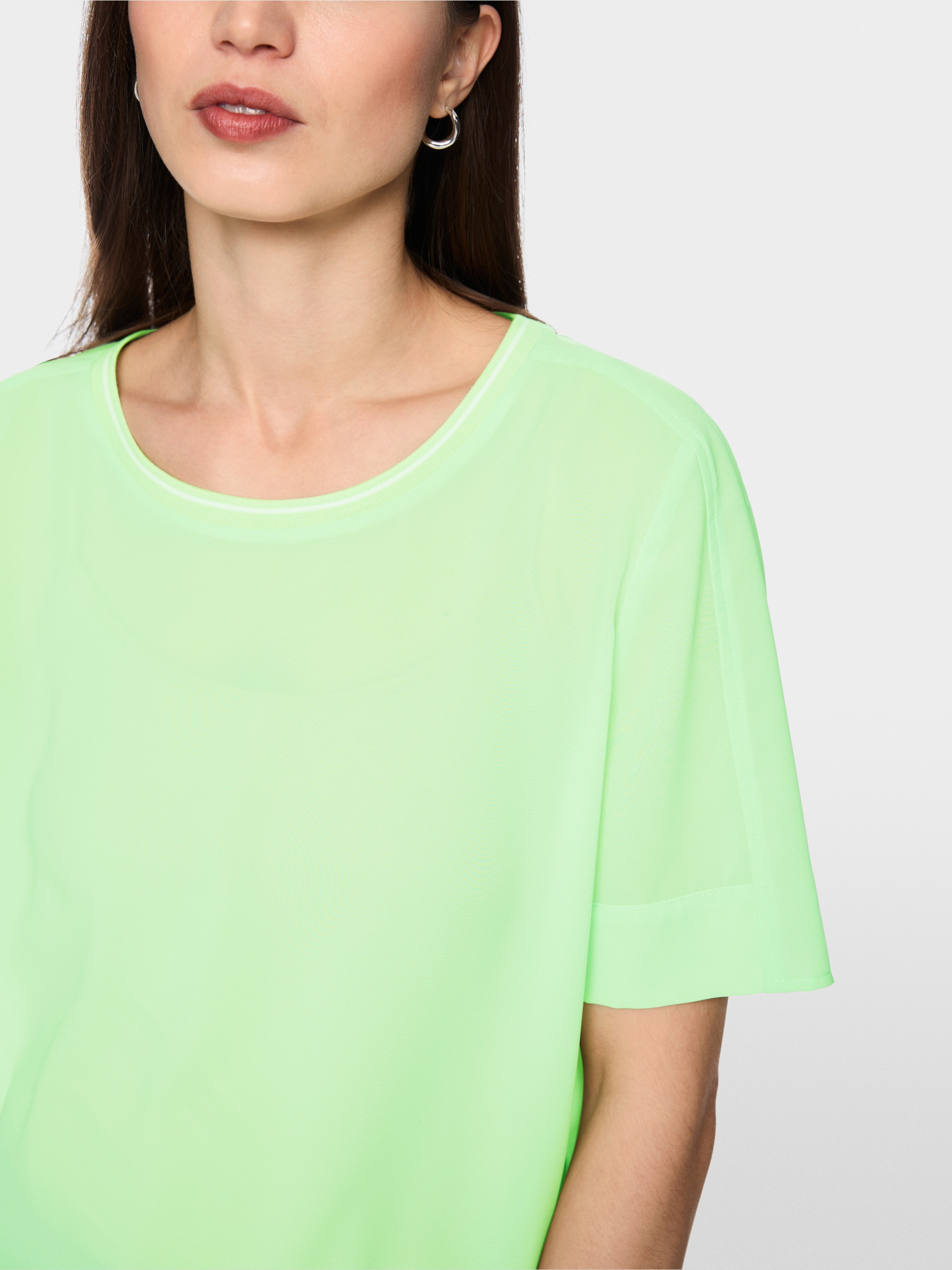Loose-fit blouse shirt