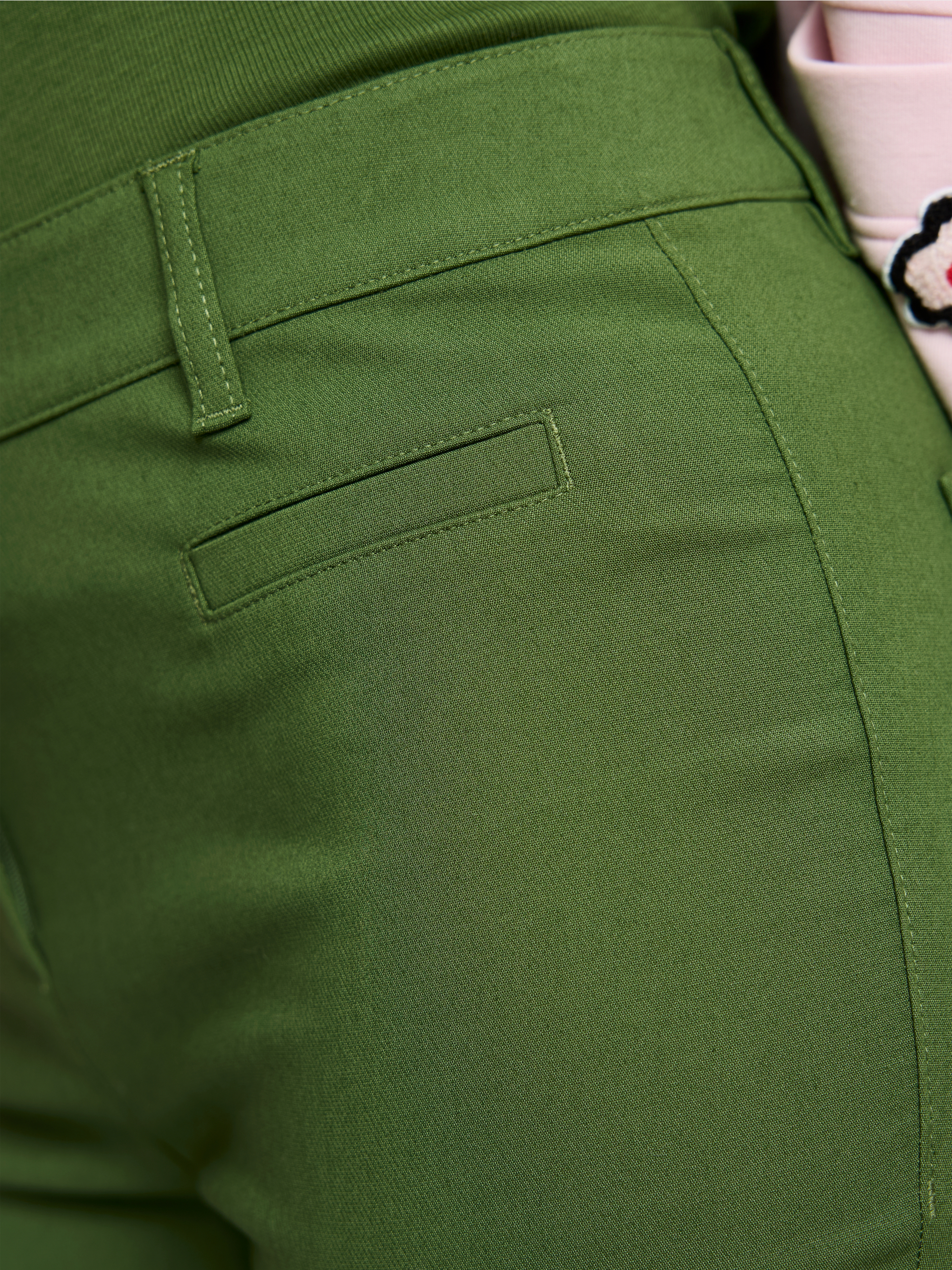 Pantalon en tissu SILEA, coupe slim