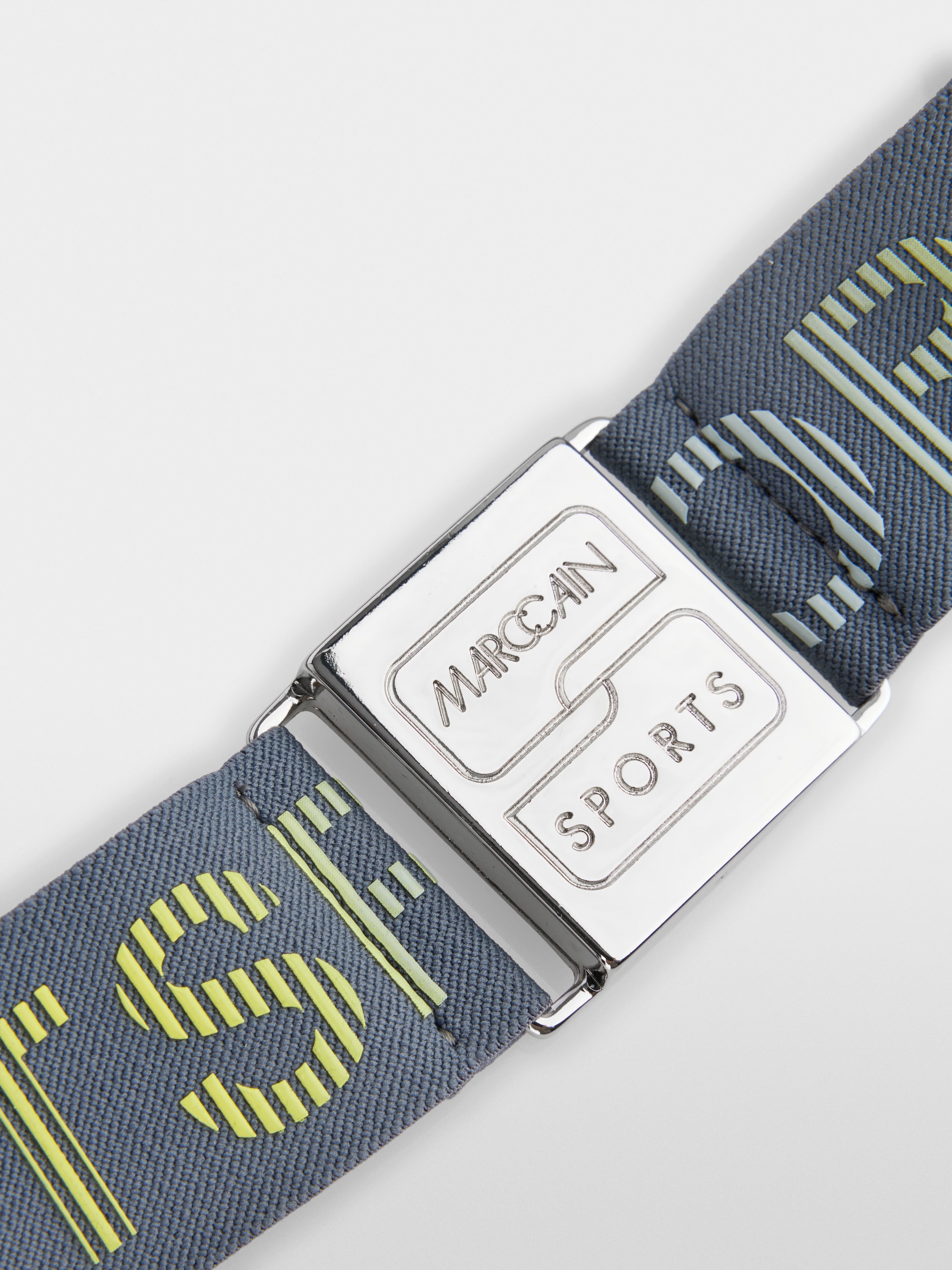Waist belt with logo strap