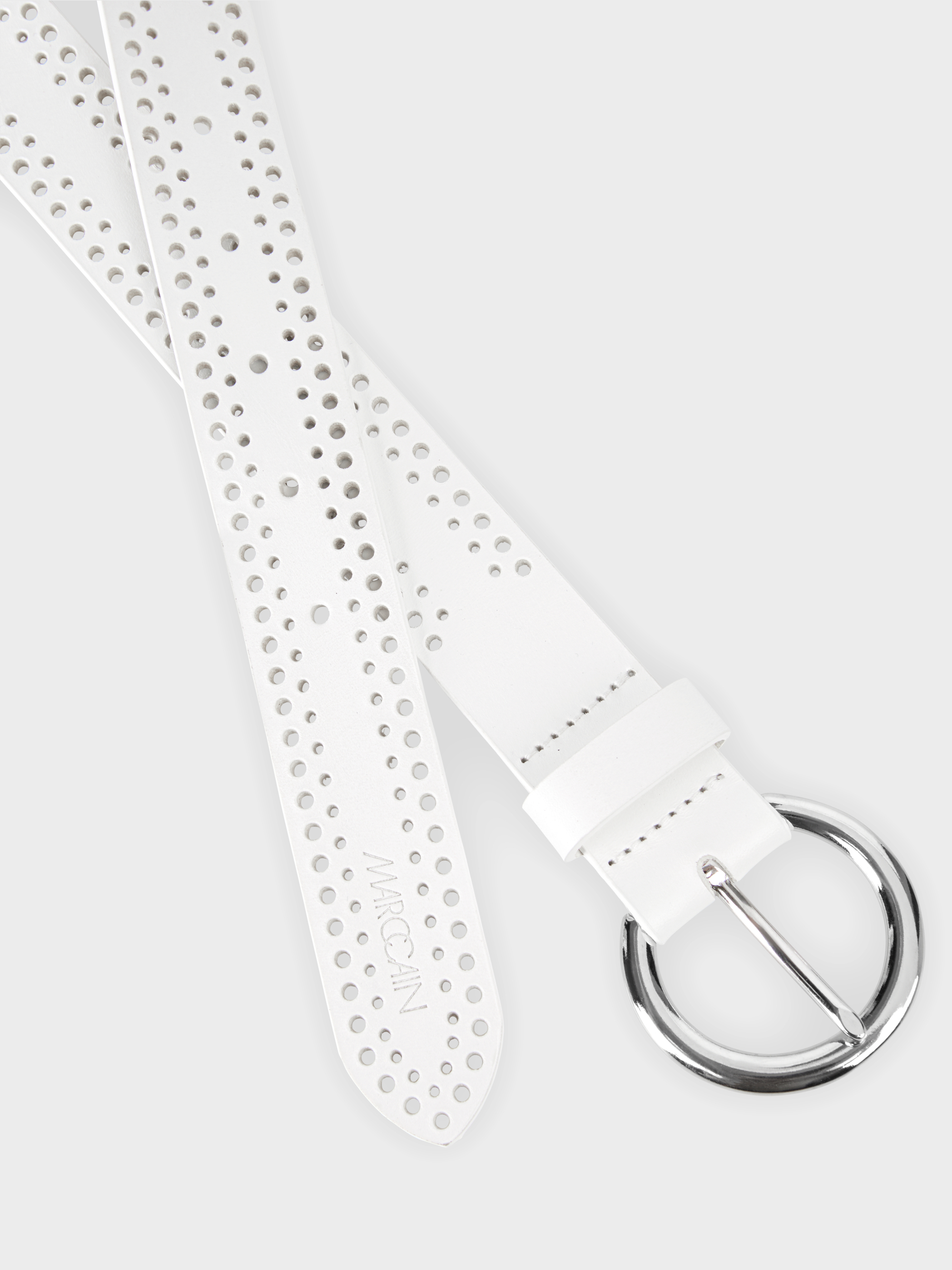 Waist belt made from cowhide