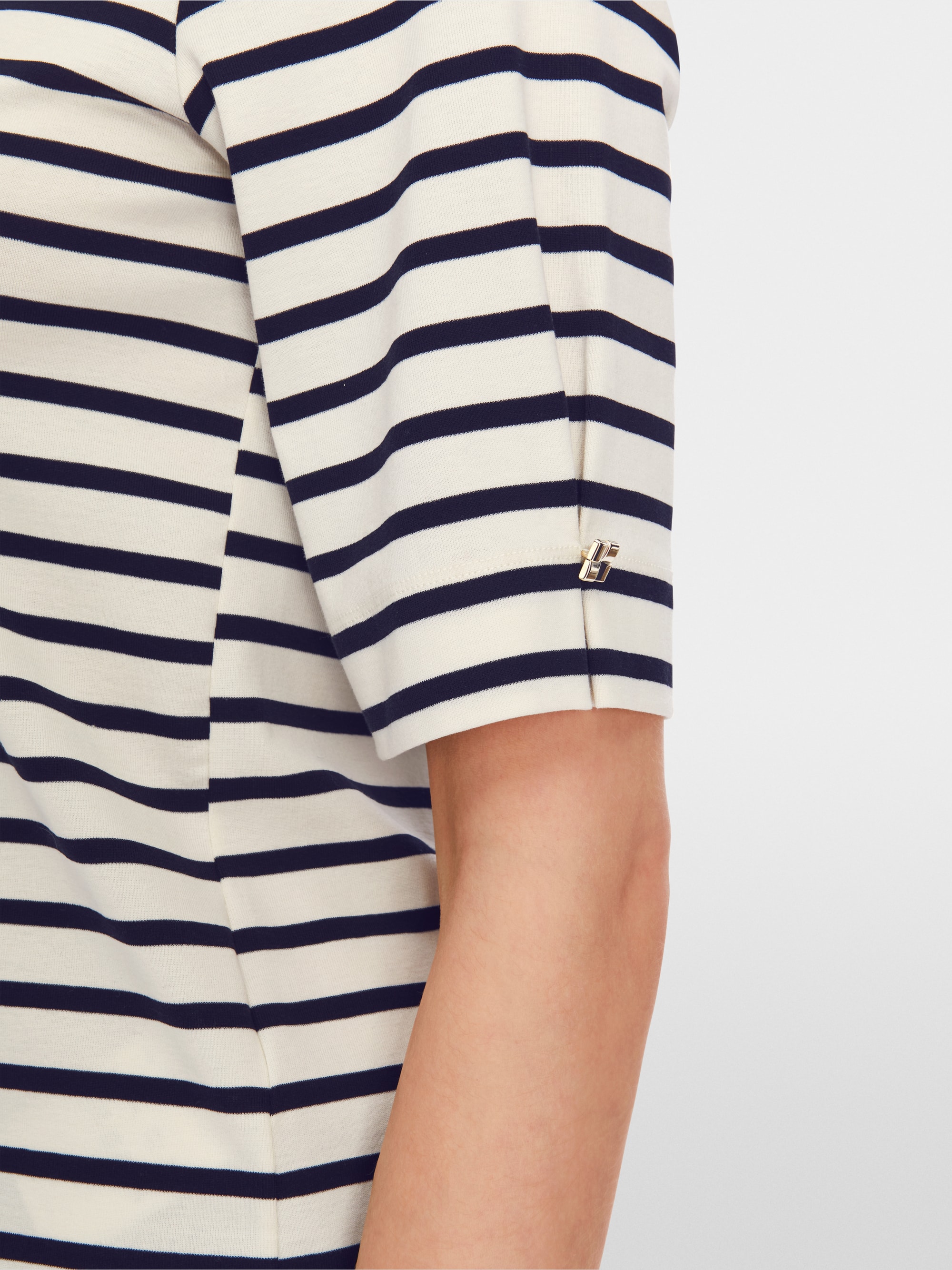 T-shirt met strepen