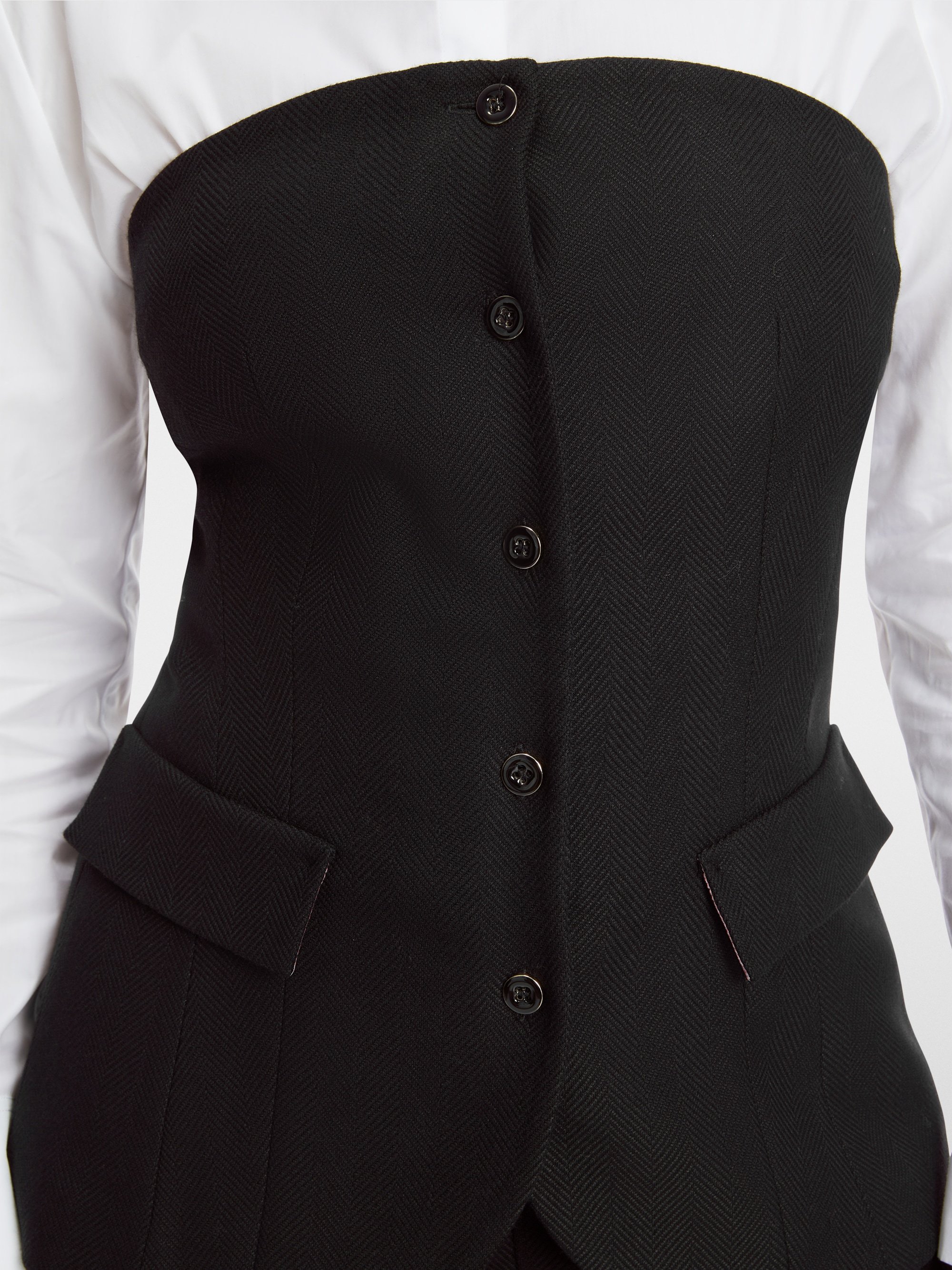 Bustier im Sakko-Stil "Rethink Together"