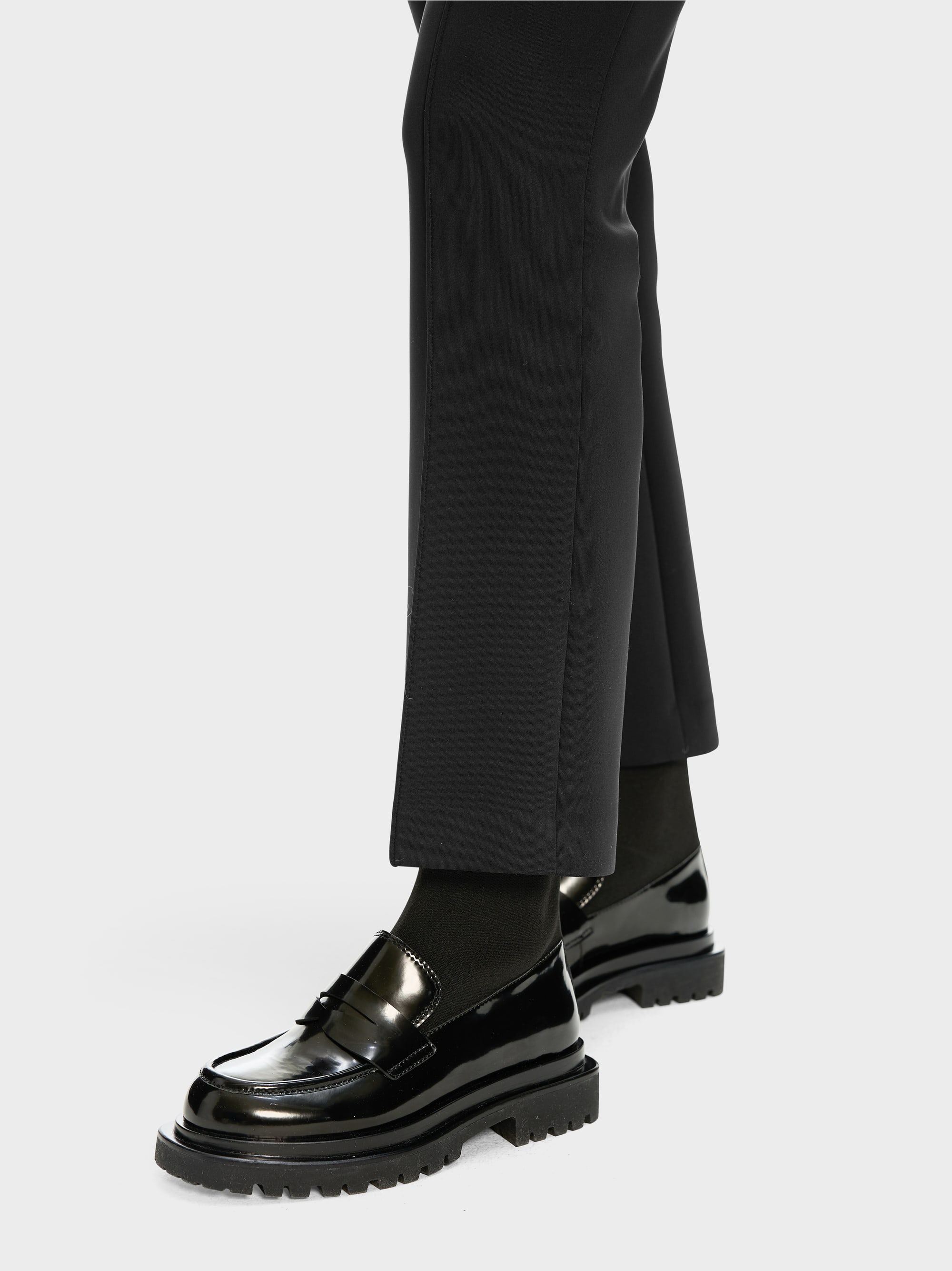 FREDERICA broek in scuba-jersey