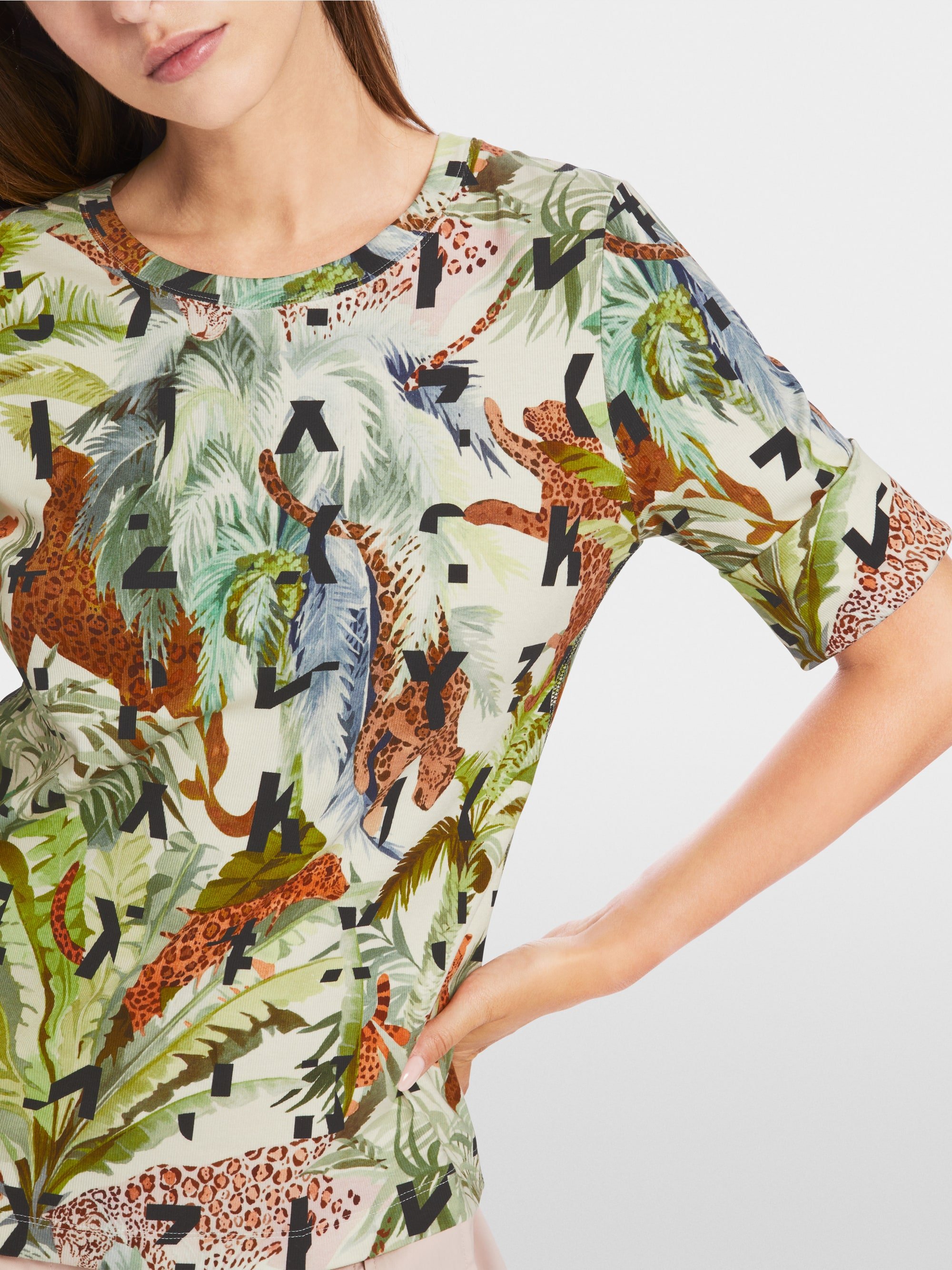 T-shirt met all-over print
