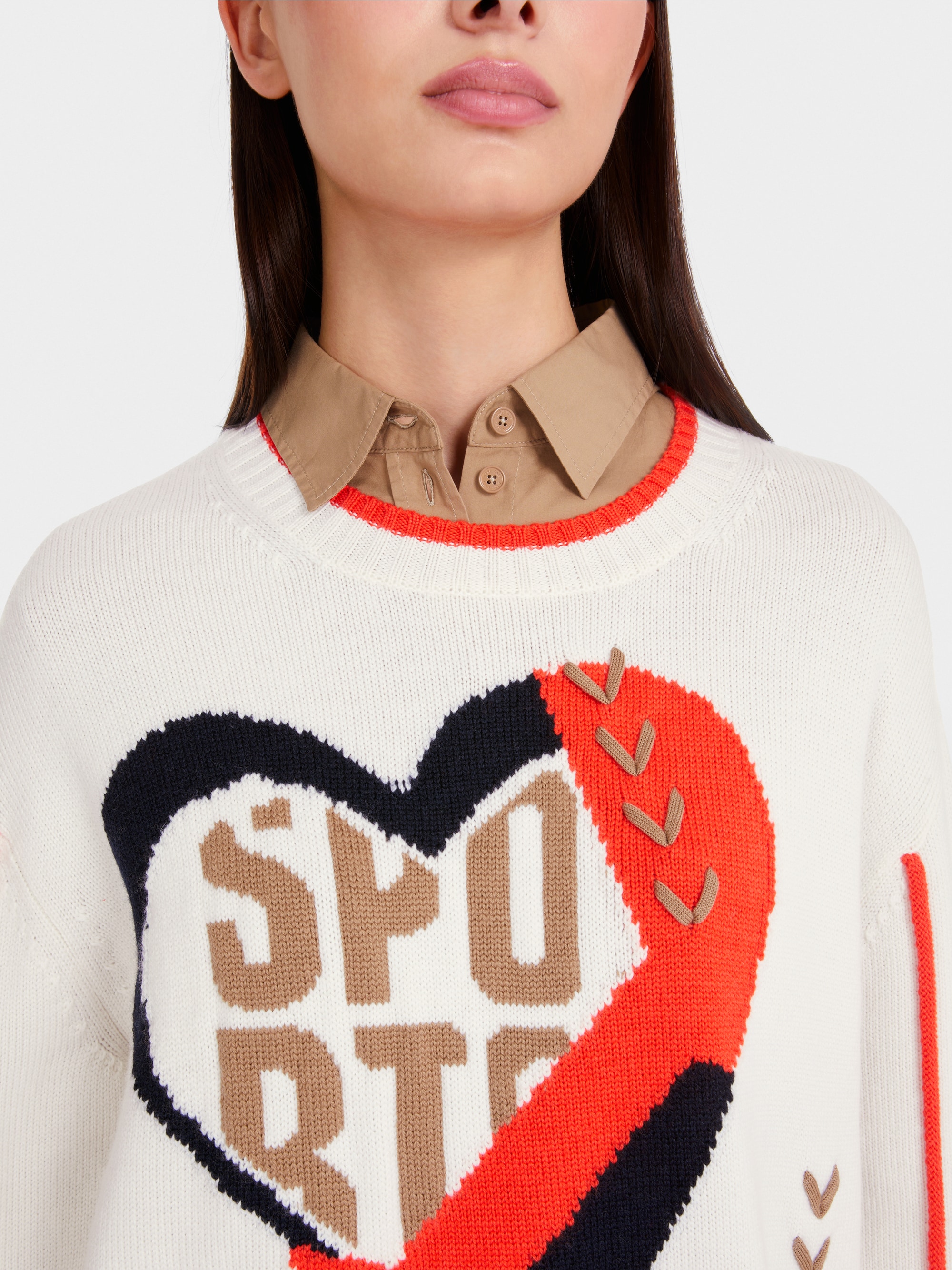 Sweater aus reiner Wolle