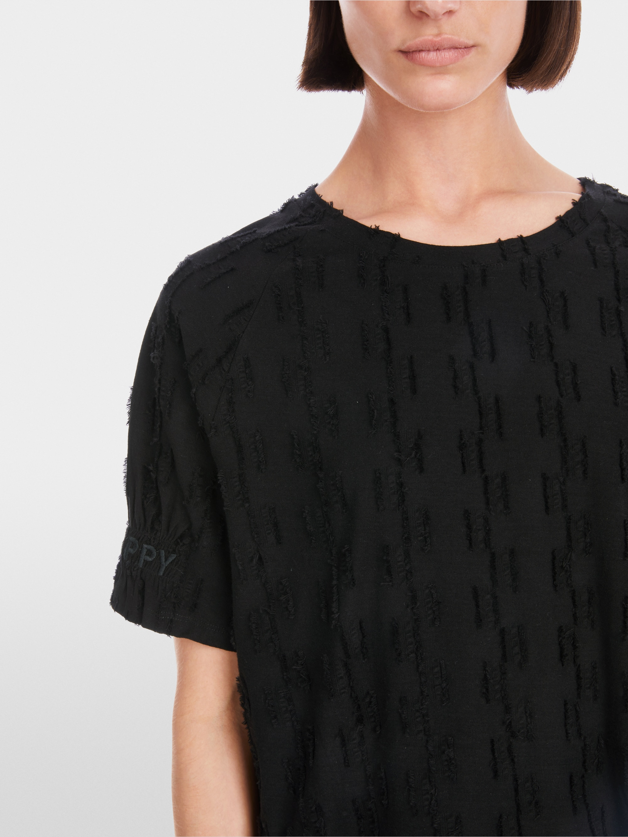 T-shirt in textured design