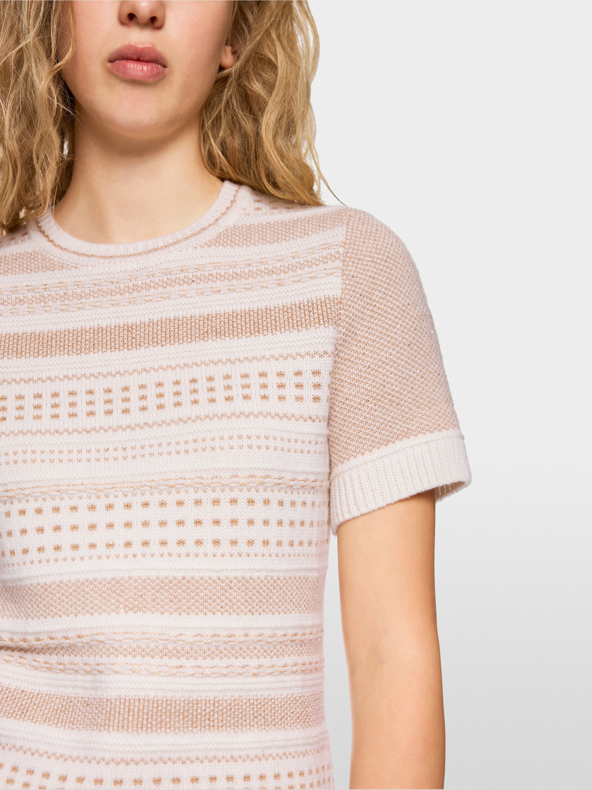 Kurzarm Pullover Knitted in Germany