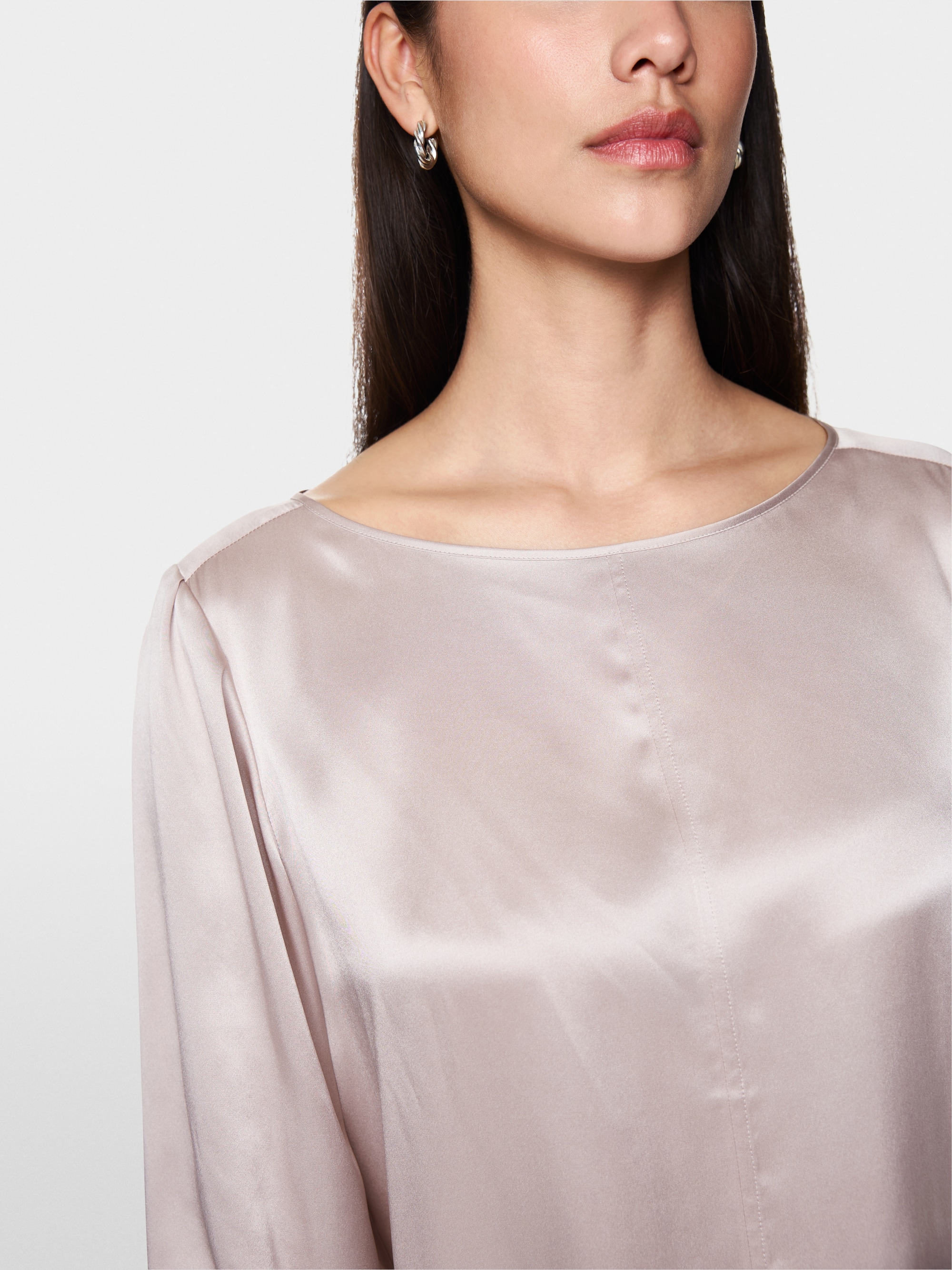 Blouse en soie ample