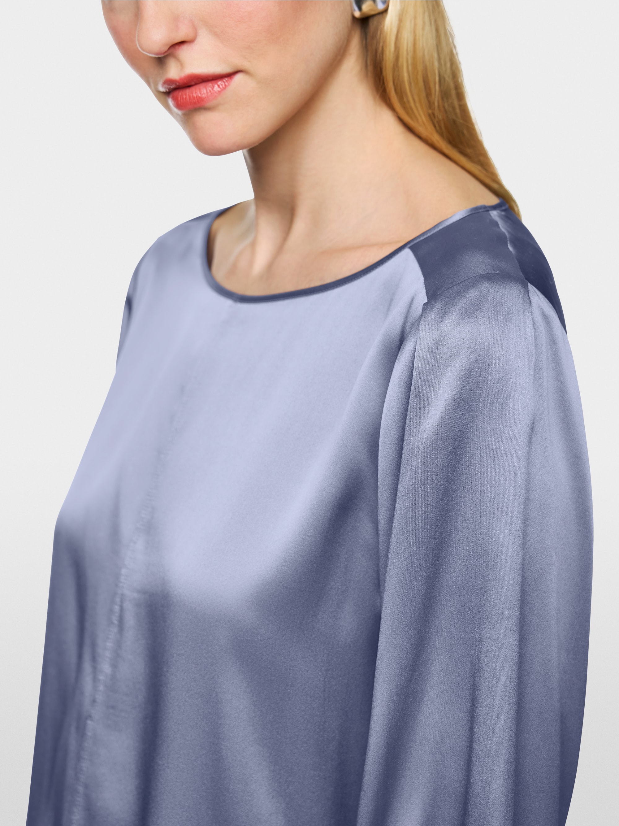 Blouse en soie ample