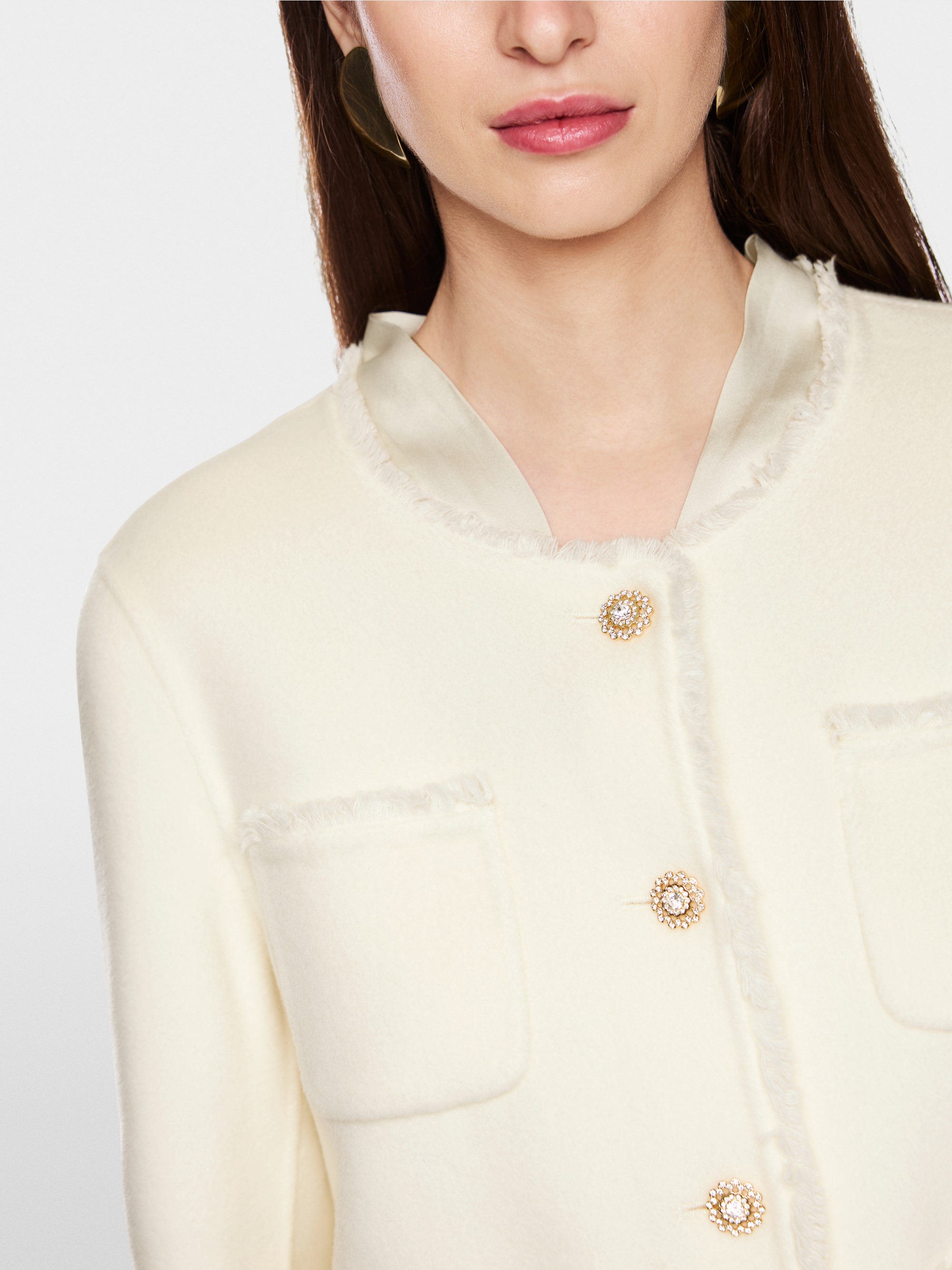 Jacke mit aufgesetzten Taschen