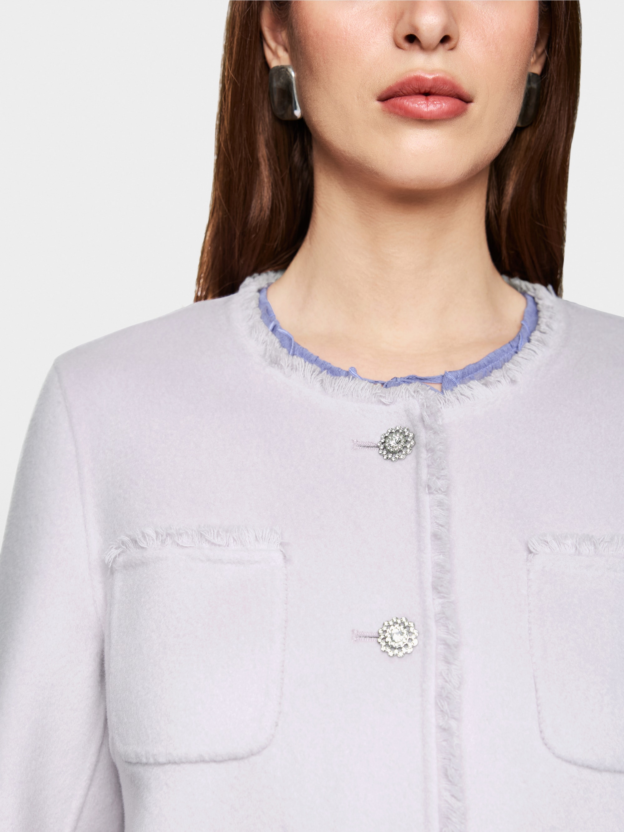 Jacke mit aufgesetzten Taschen