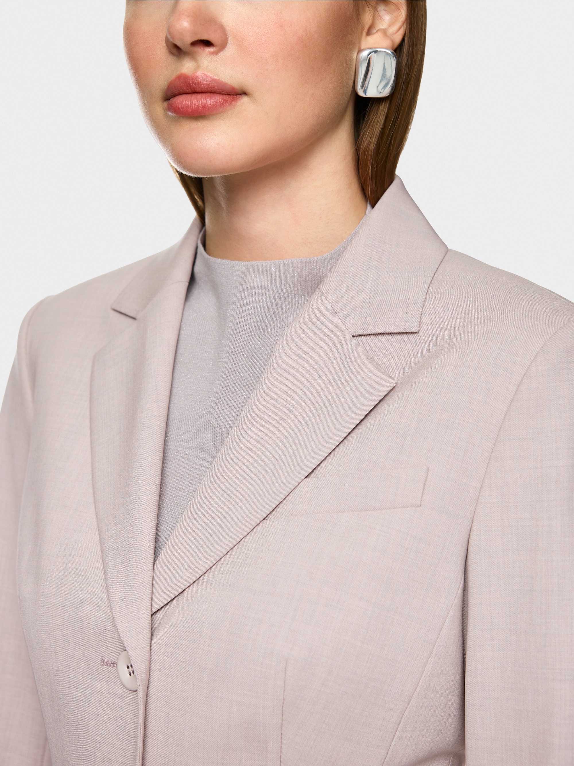 Blazer met opgestikte zakken