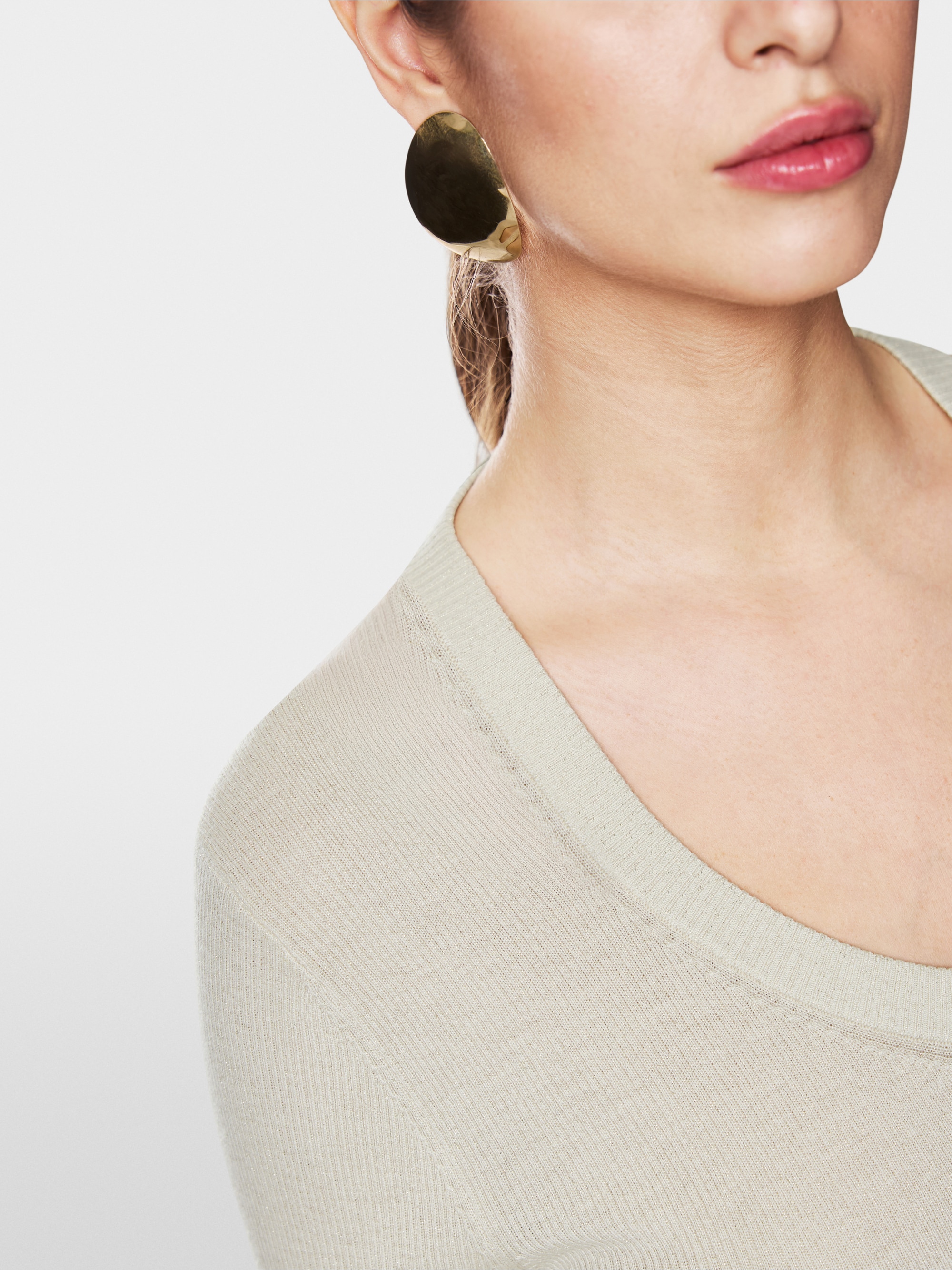 Rippstrick Pullover