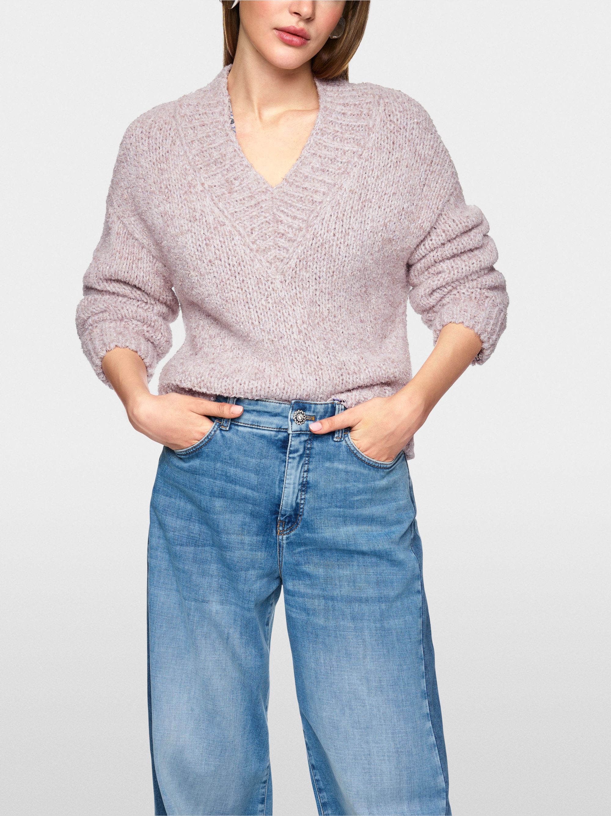Pull pailleté tricoté en Allemagne