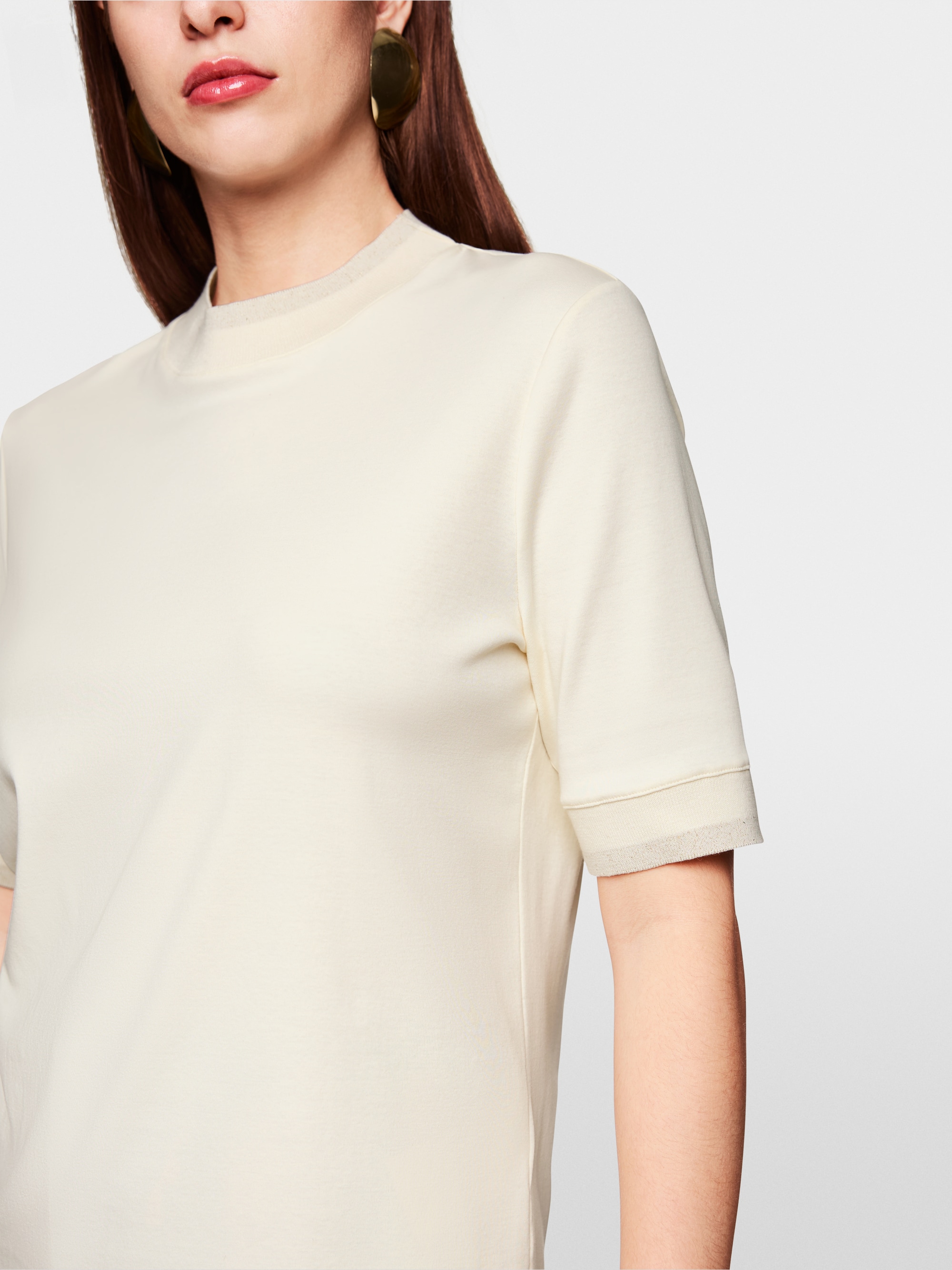 T-shirt avec détails en lurex