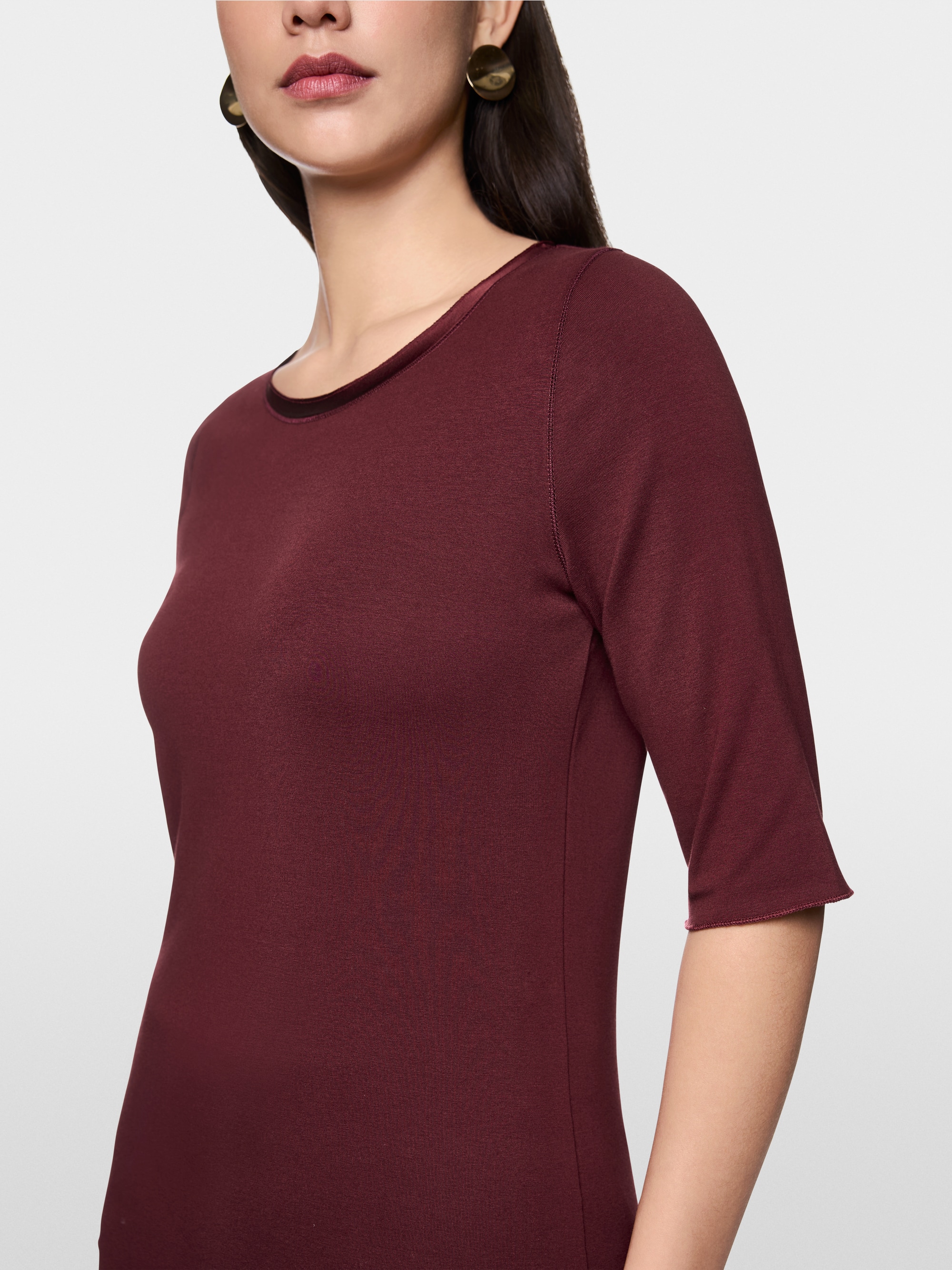 T-shirt à manches mi-longues