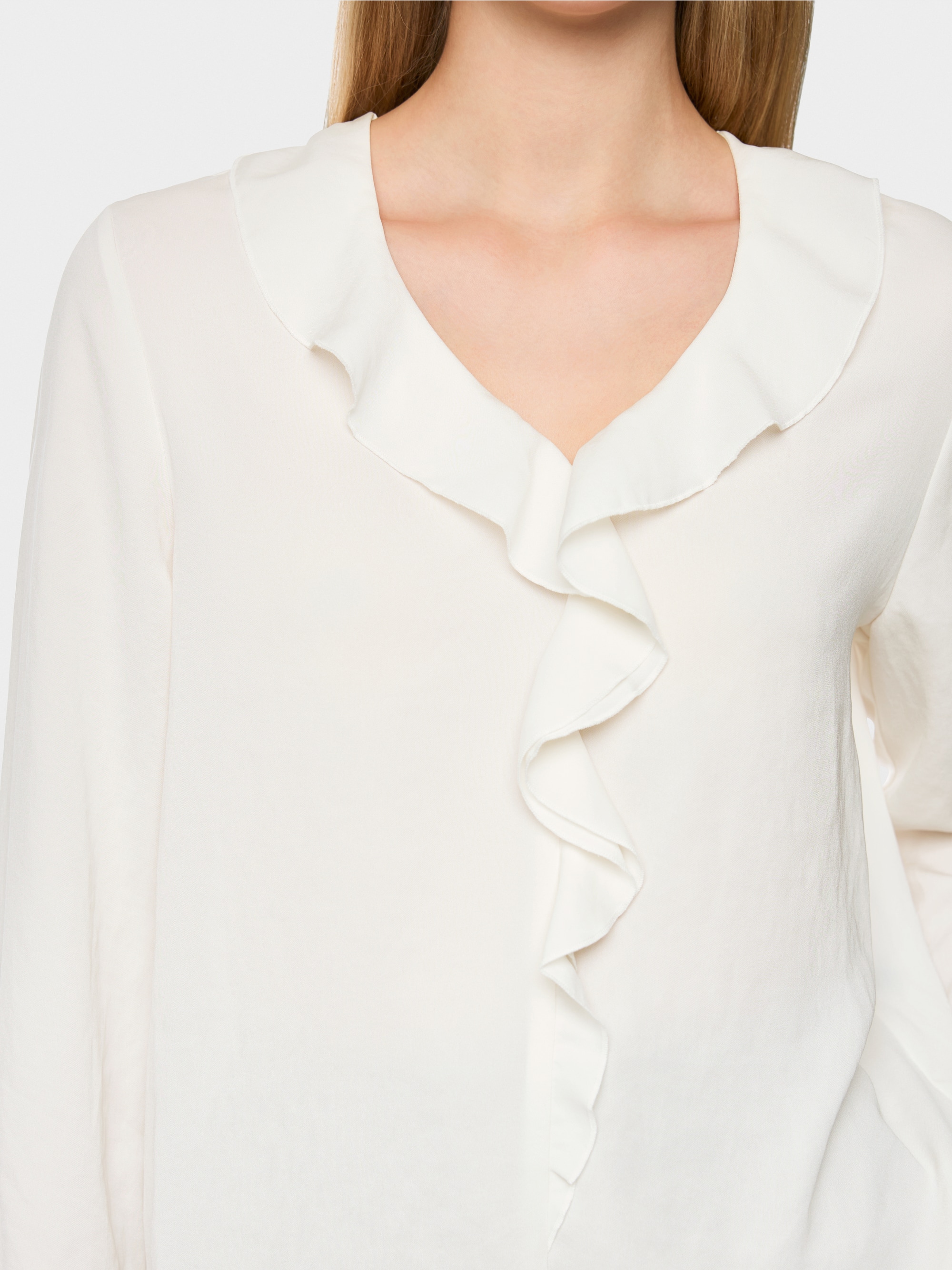 Blouse à volants « Rethink Together »