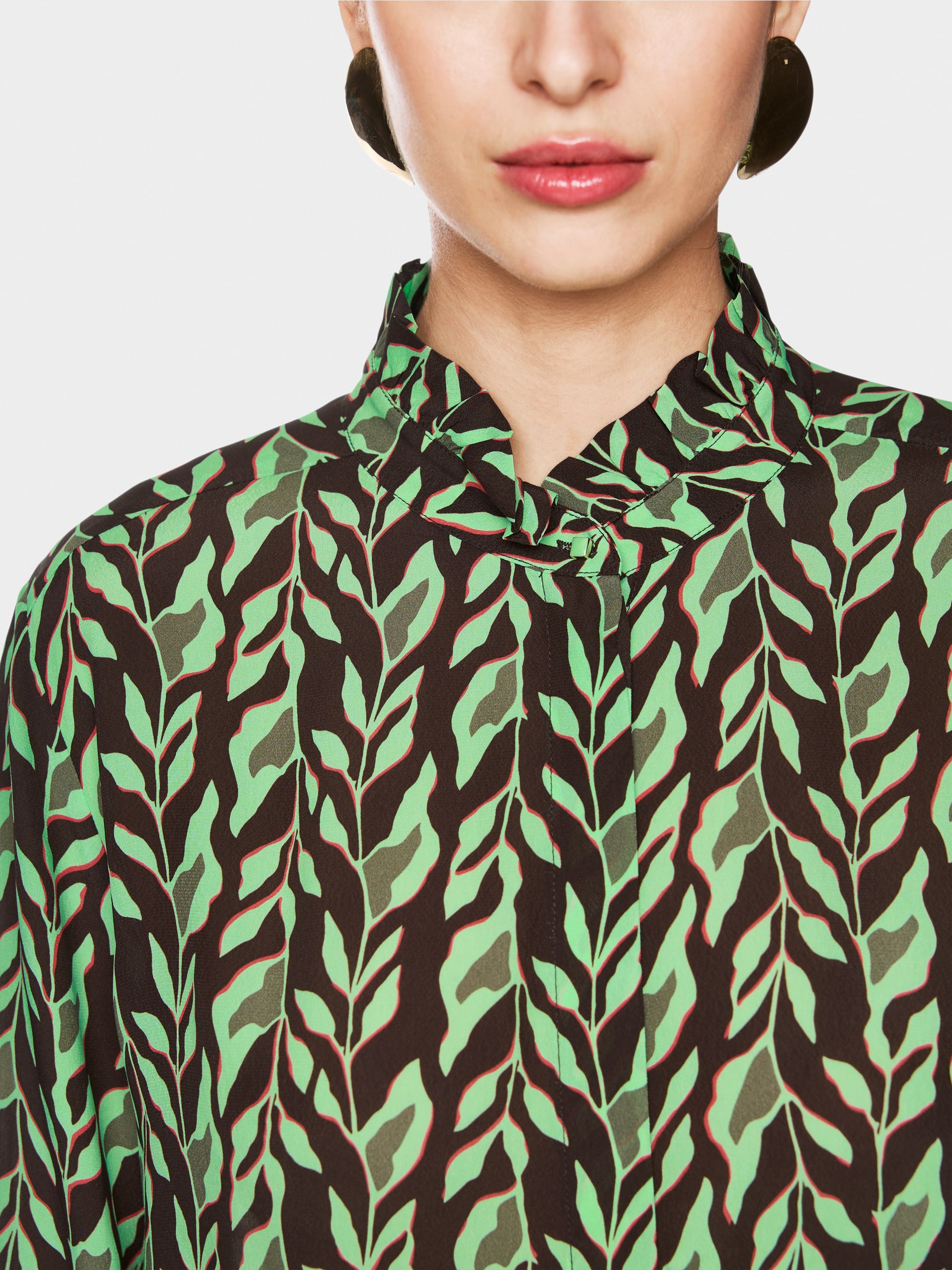 Blouse raffinée en viscose
