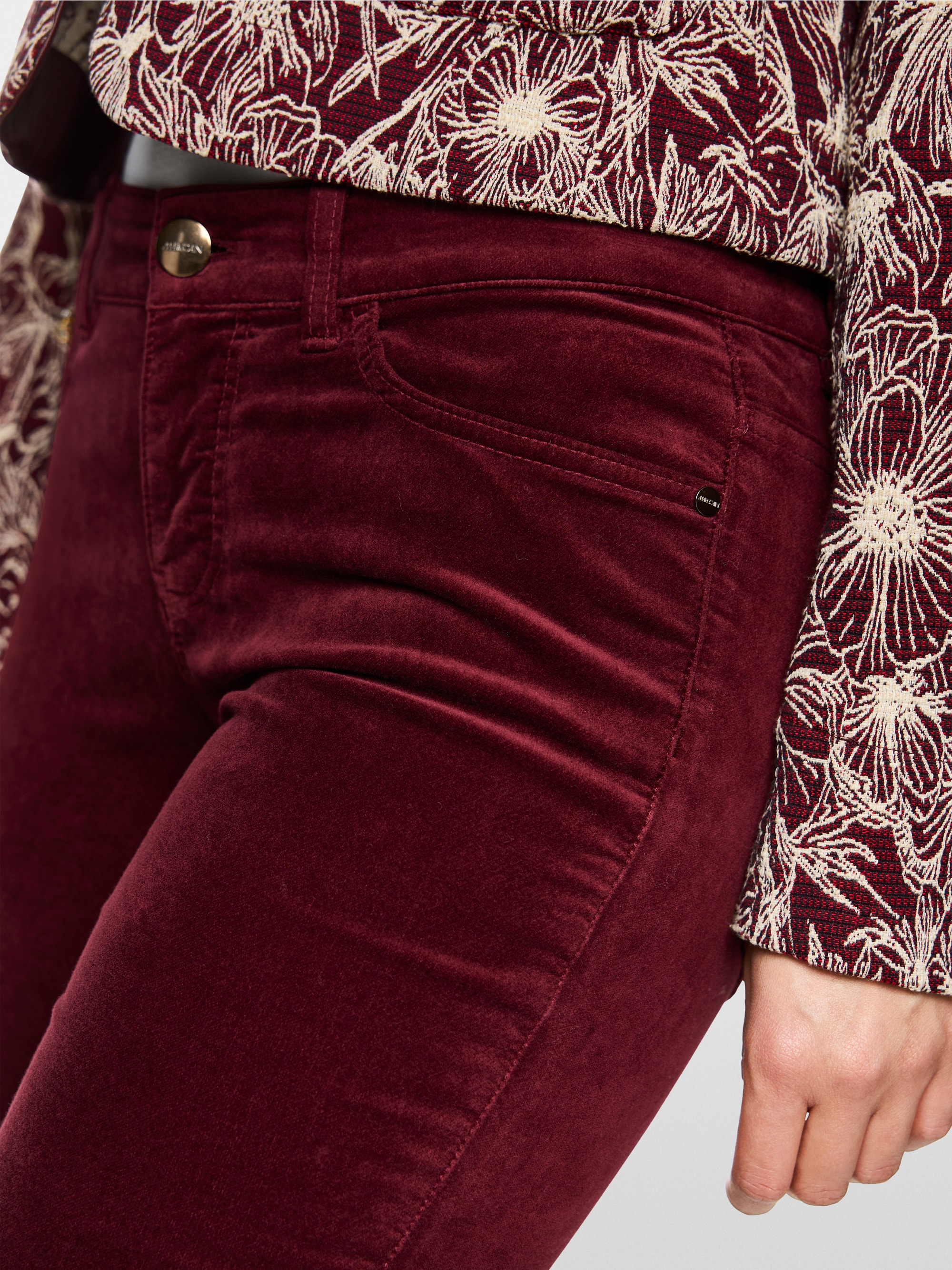 Pantalon slim SILVI taille basse