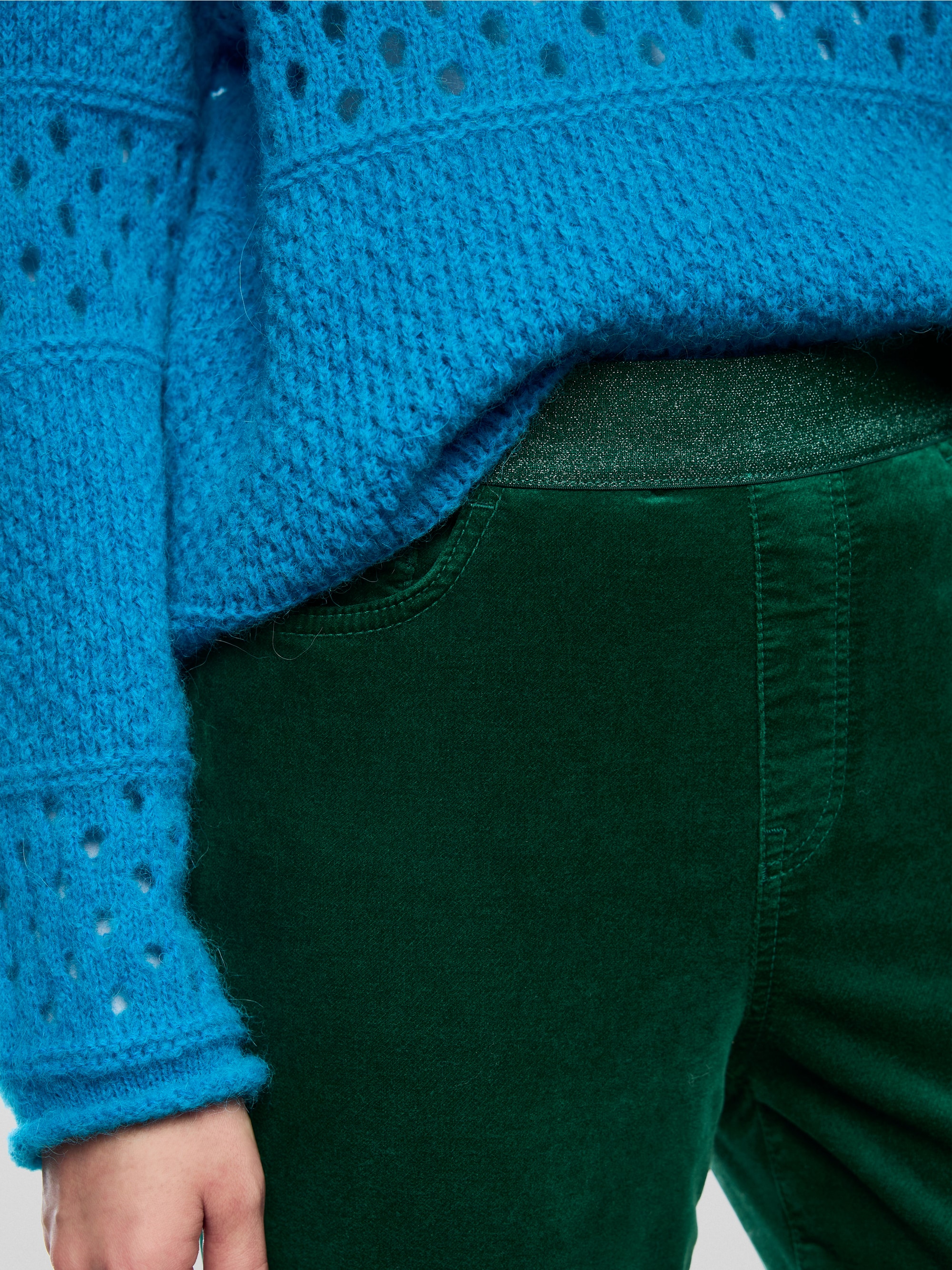 Schlupfhose SIENA aus Samt