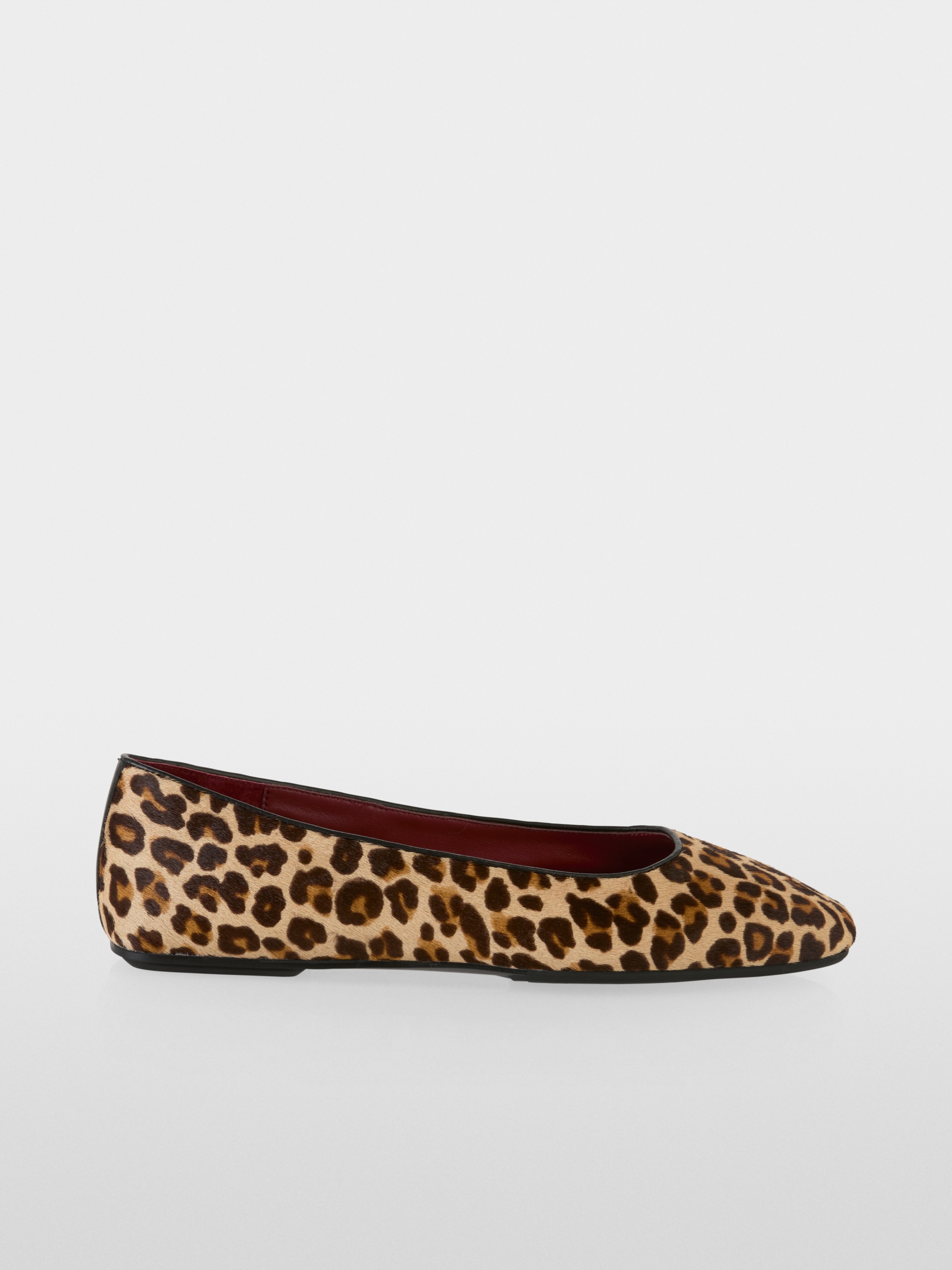 Ballerines Leo avec fourrure de poney