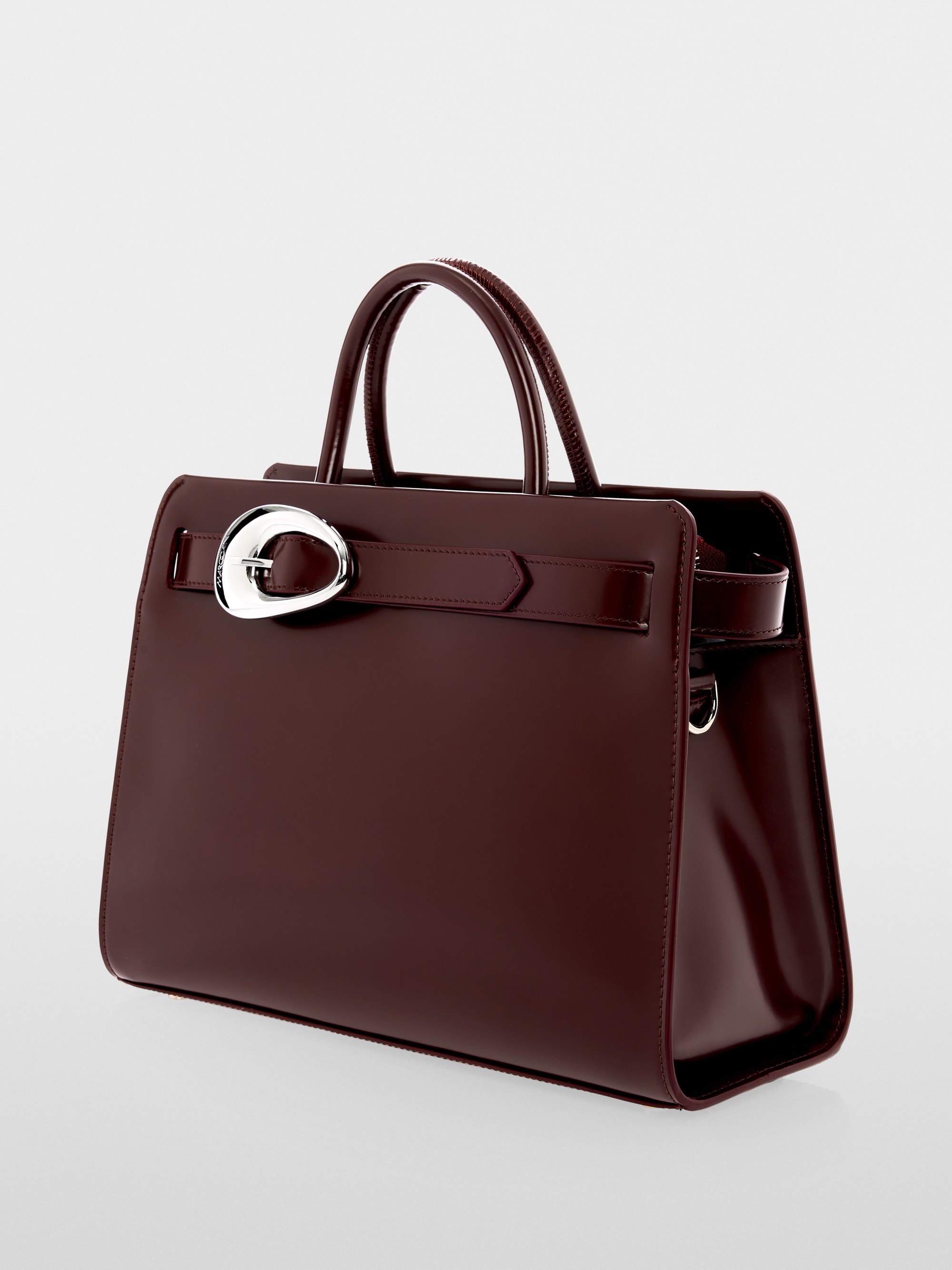 Sac à main élégant avec boucle logo