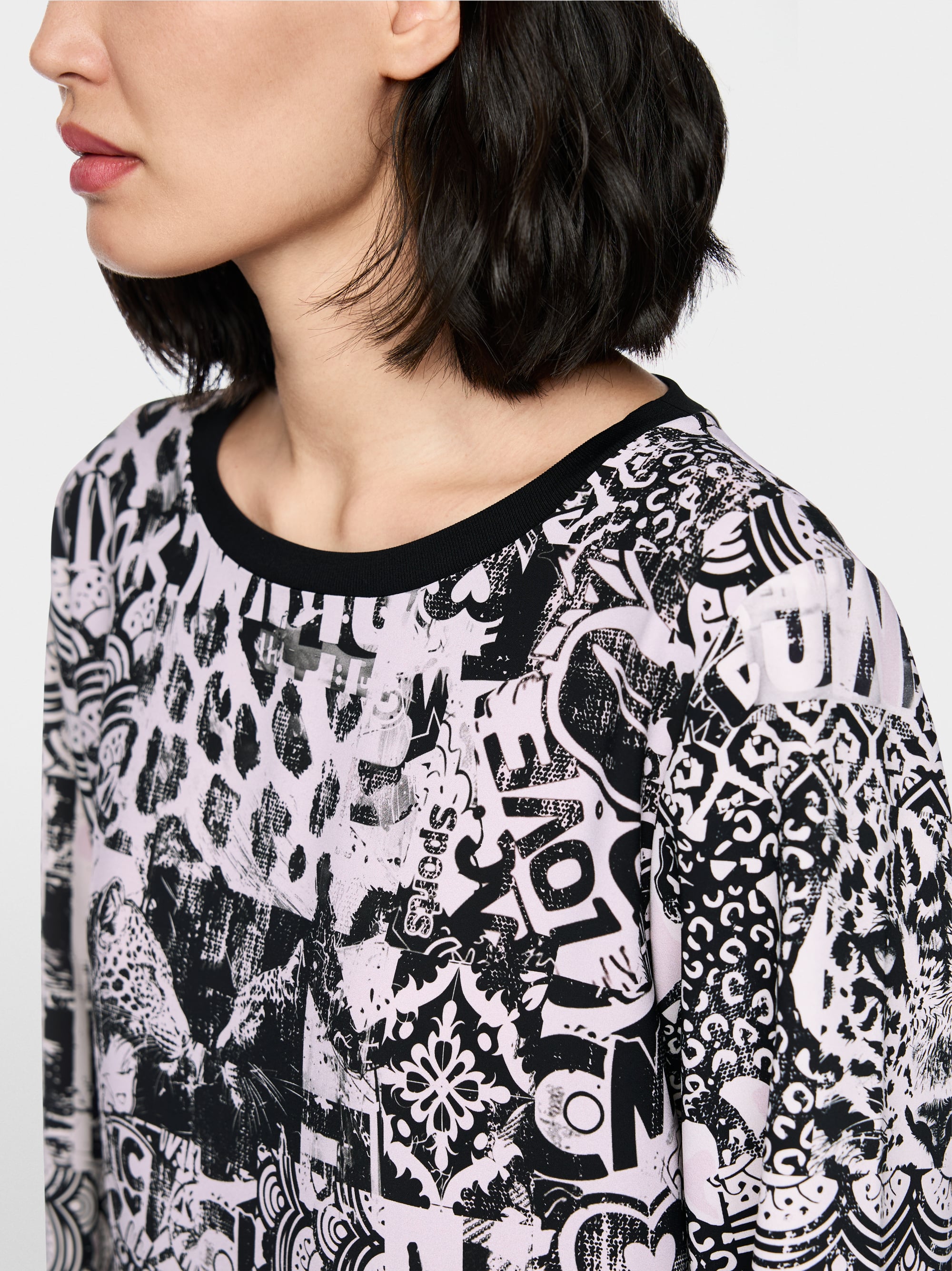 Jurk met all-over print