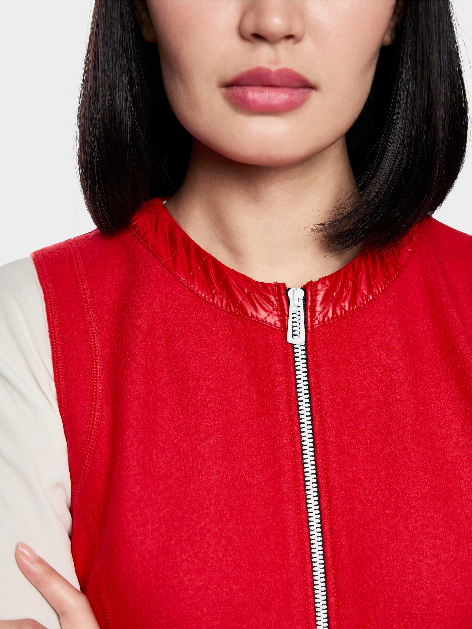 Ärmelloses Kleid "Knitted in Germany"