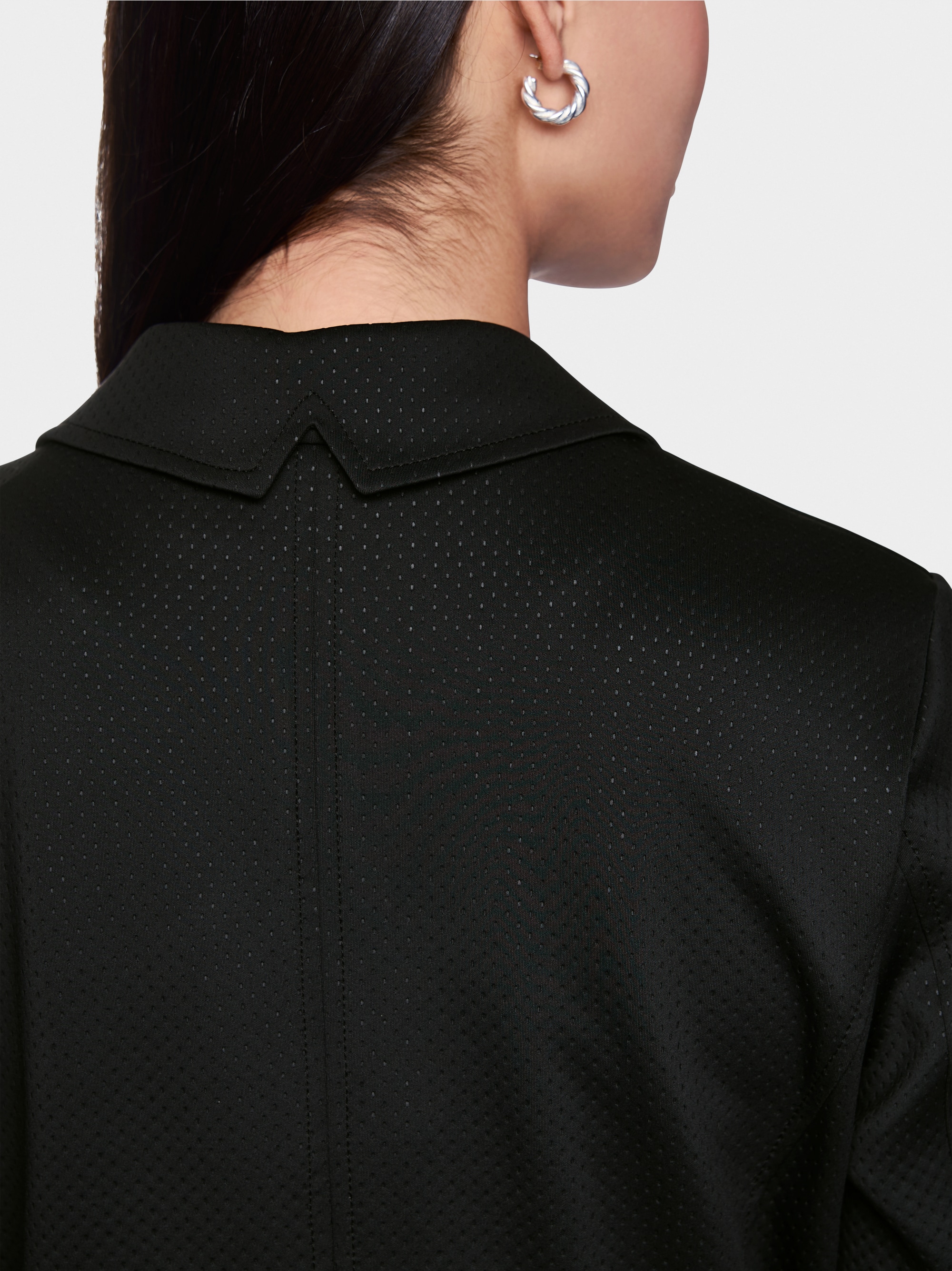 Blazer sportif effet résille