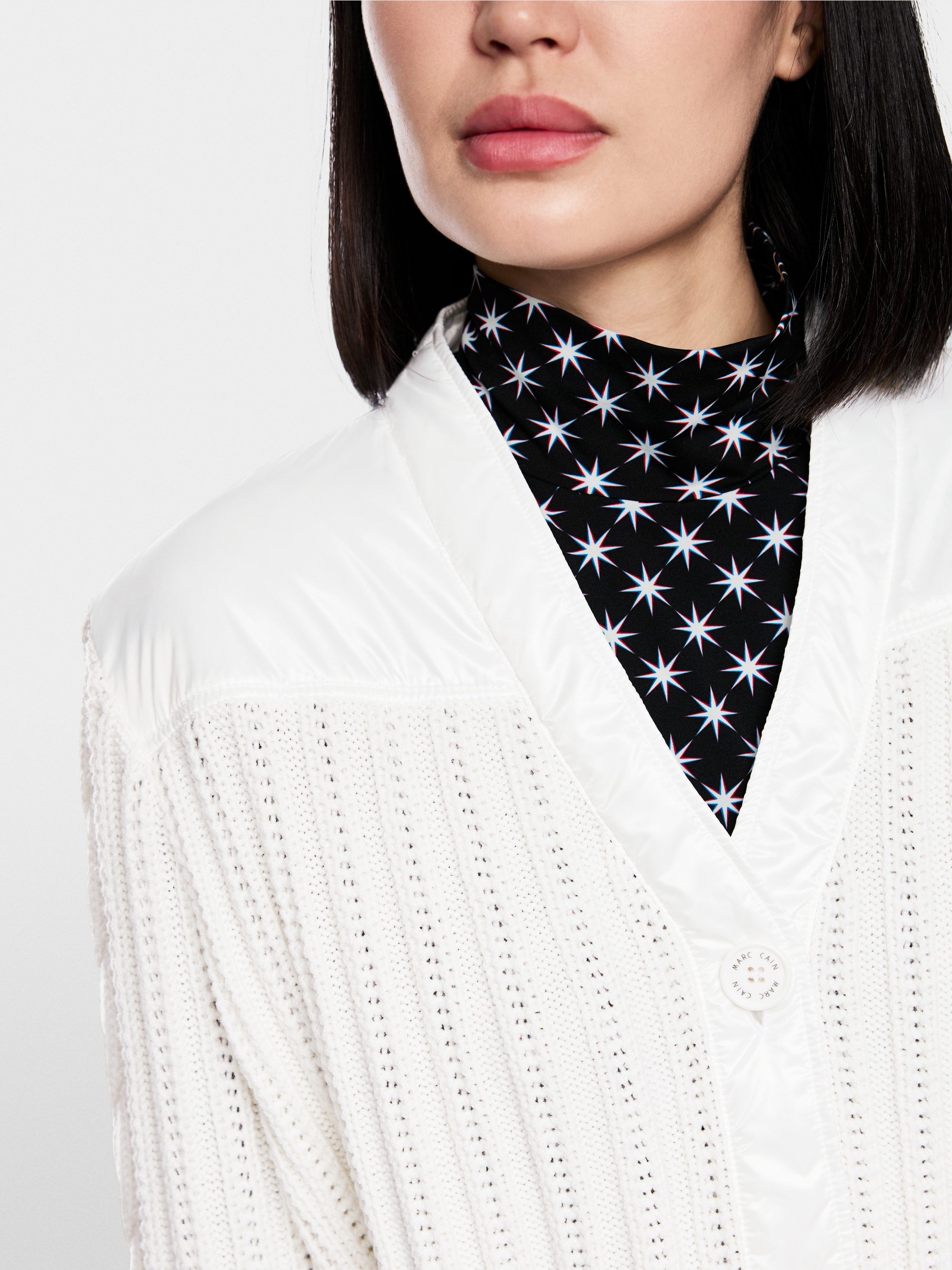 Cardigan en tricot - tricoté en Allemagne