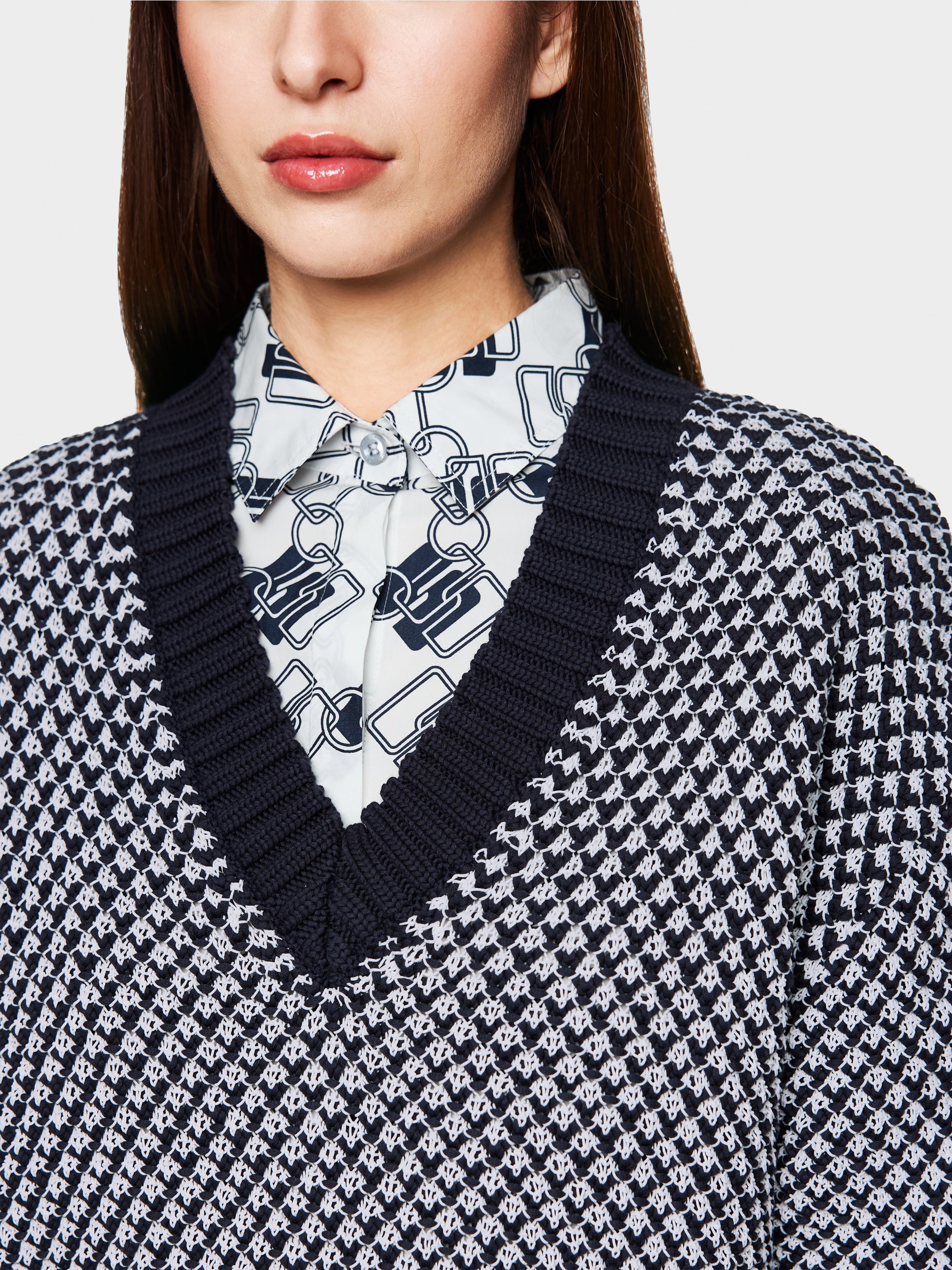 Knitted in Germany short jumper