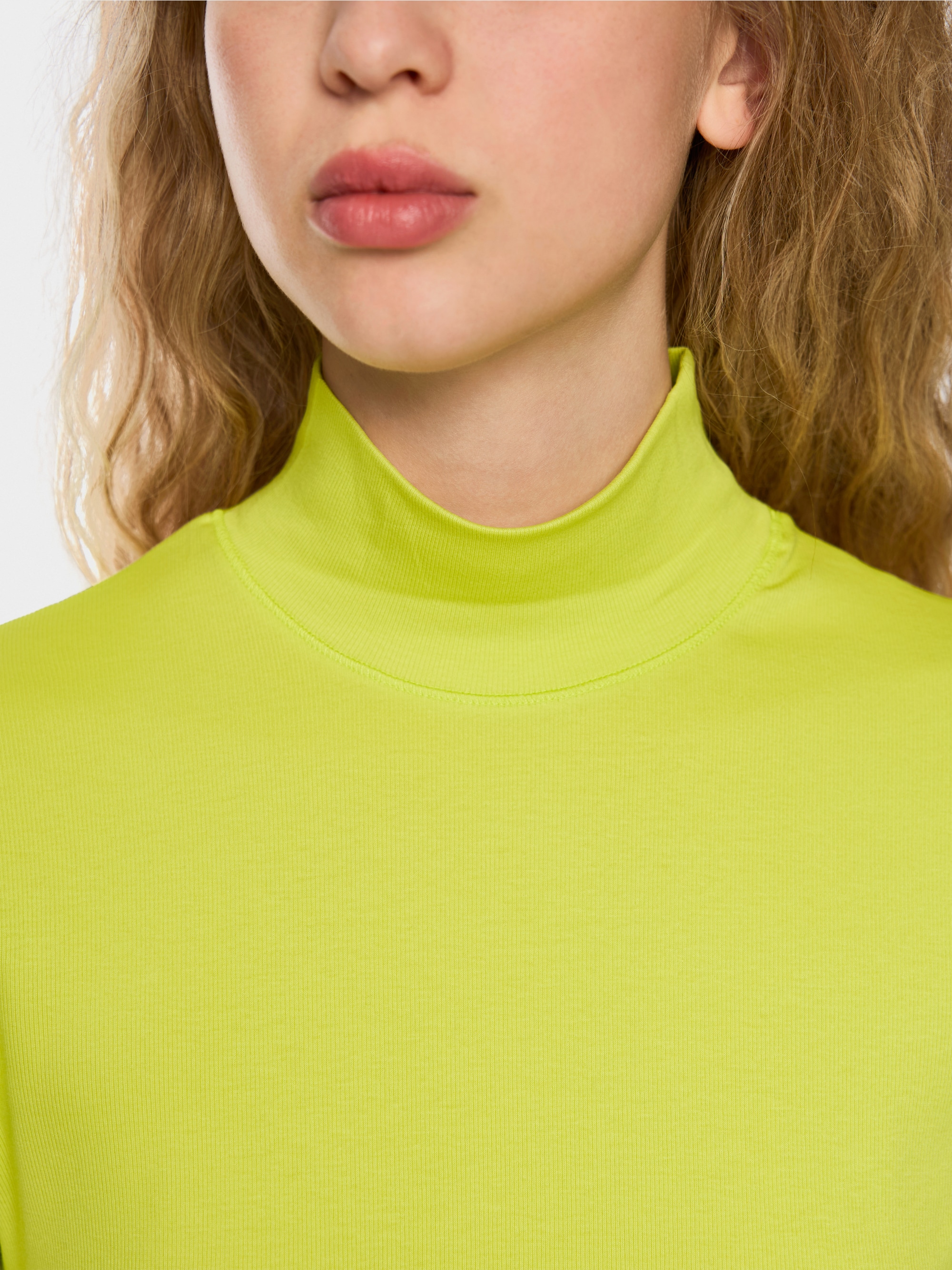 T-shirt basique en coton stretch