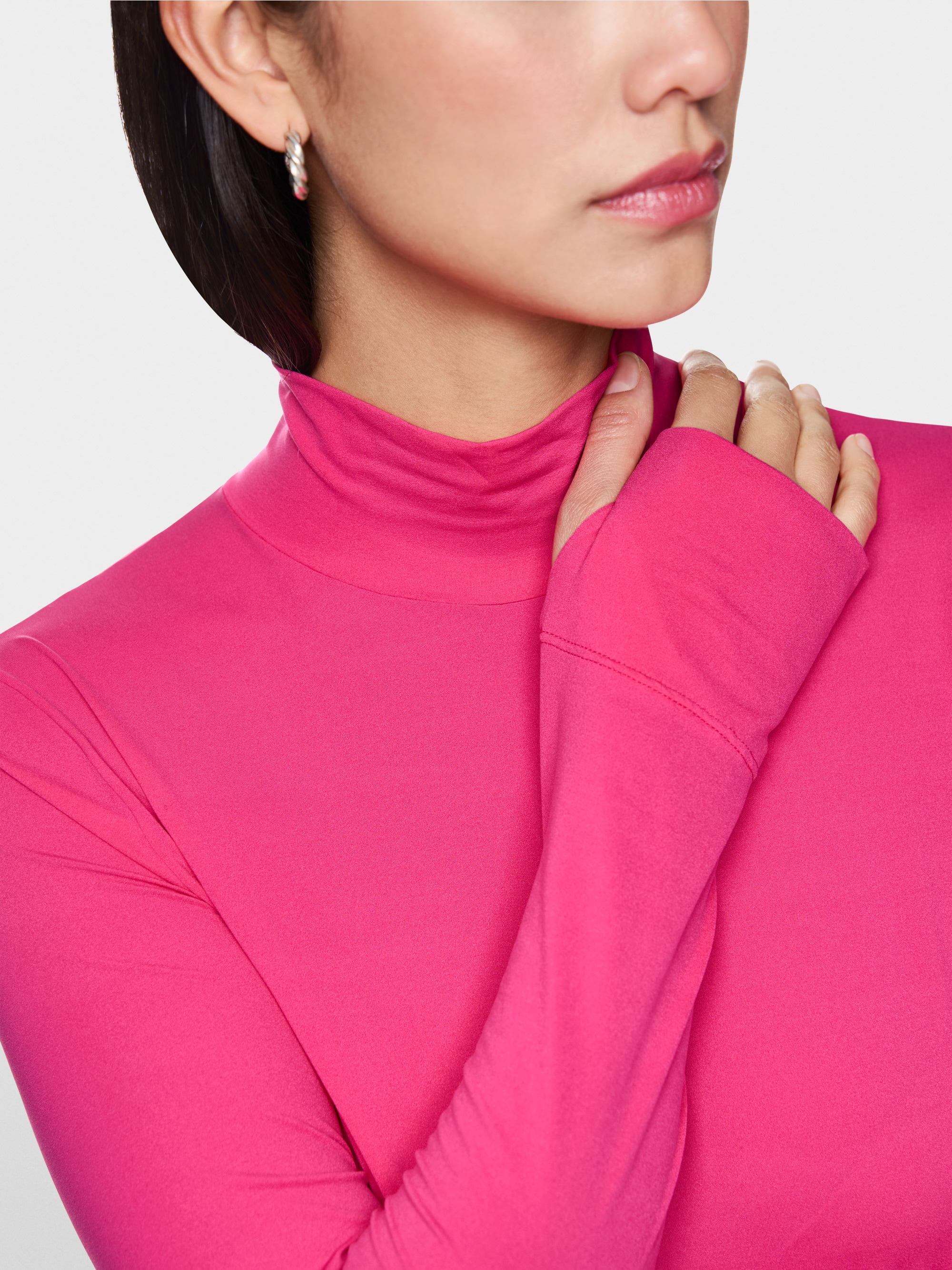Longsleeve mit Turle Neck