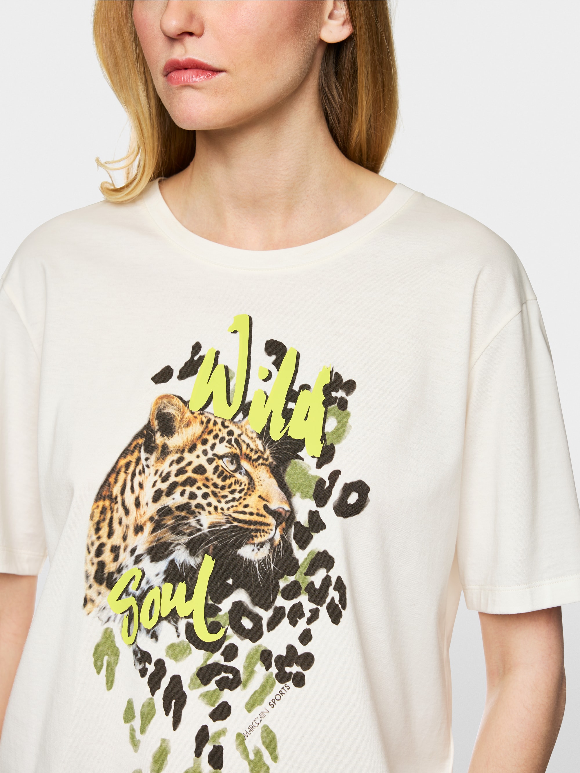 Bedrukt T-shirt 'Rethink Together'