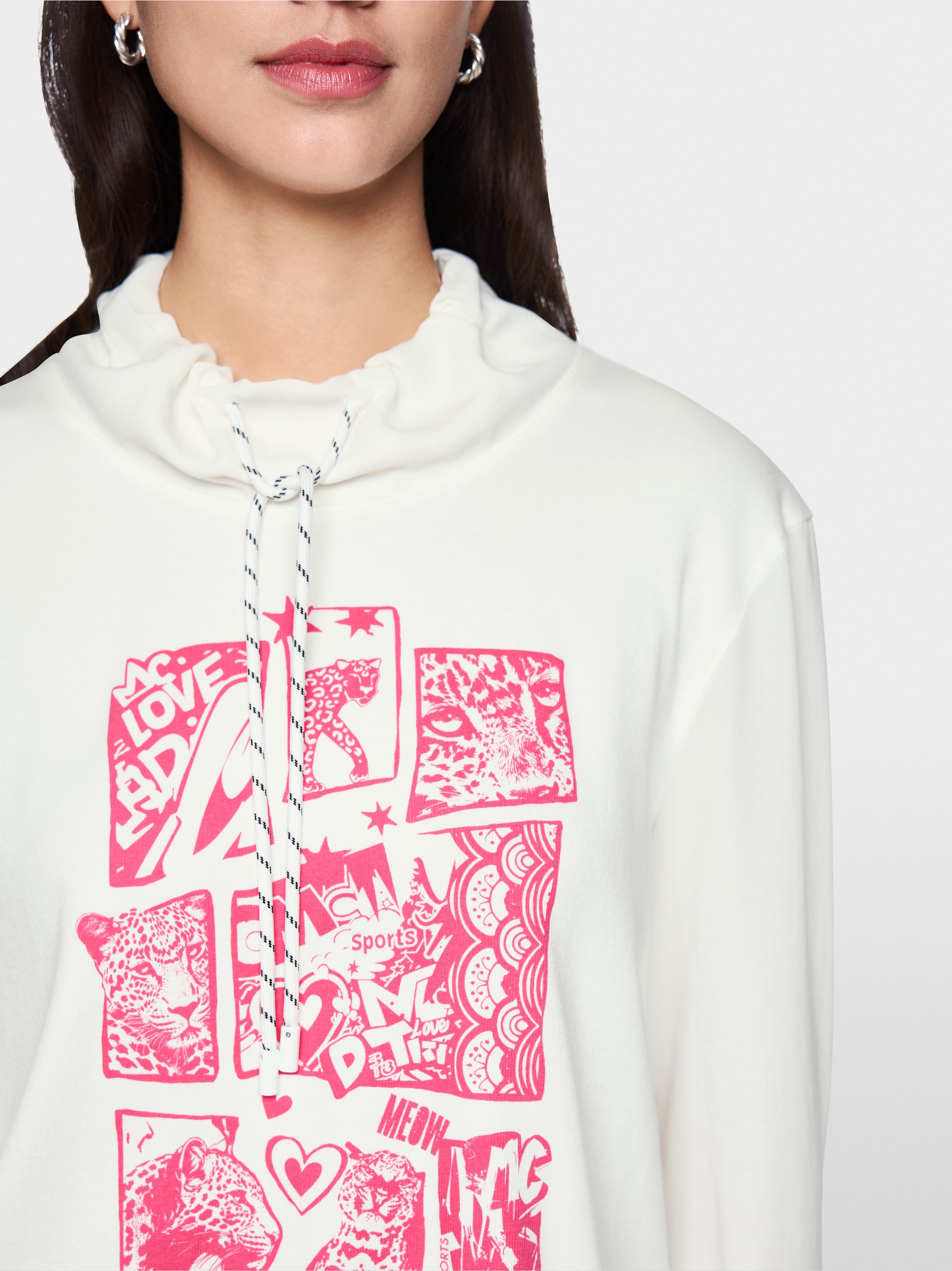 Blouse met opdruk