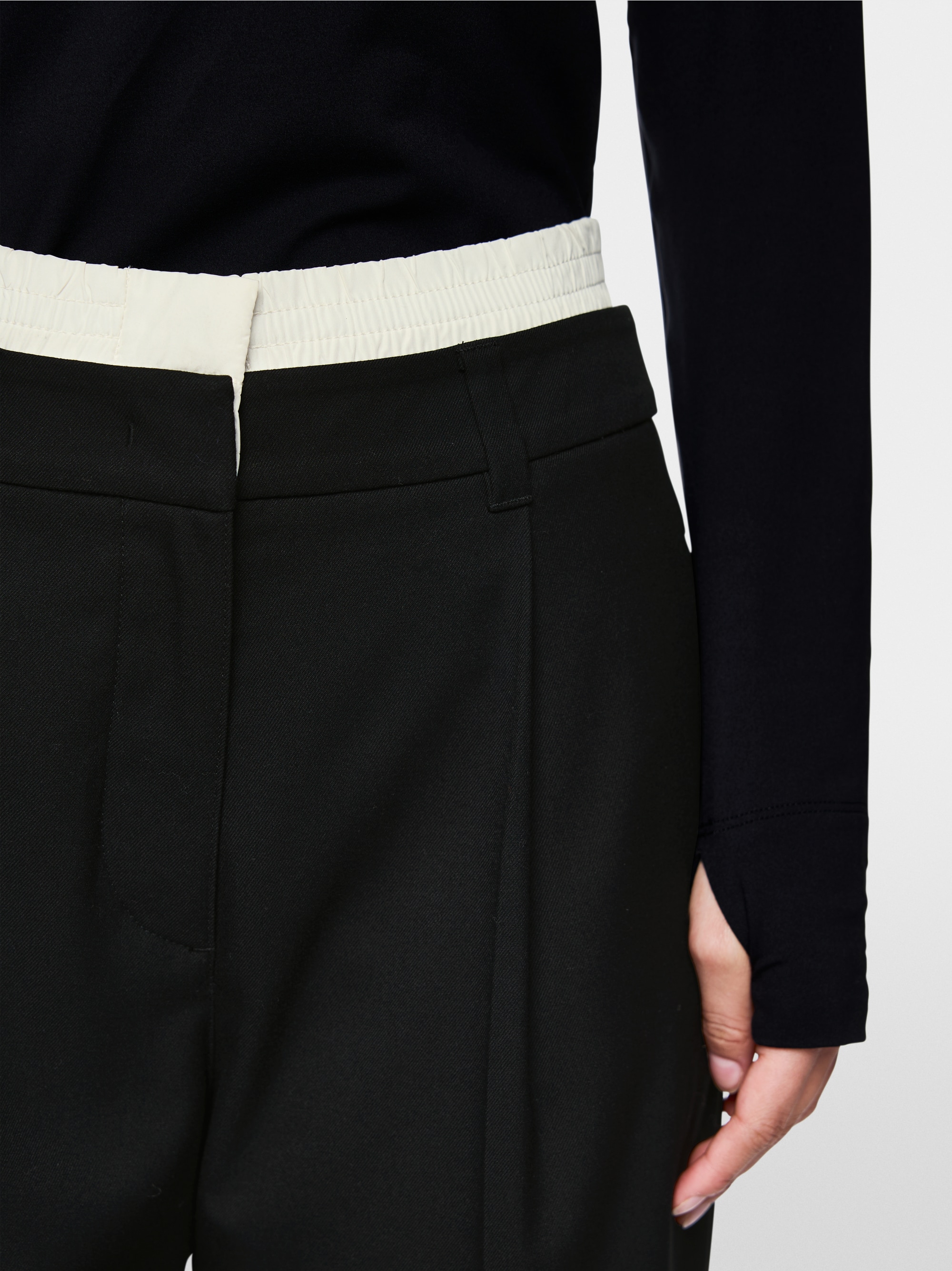 WASCO elegant fabric trousers